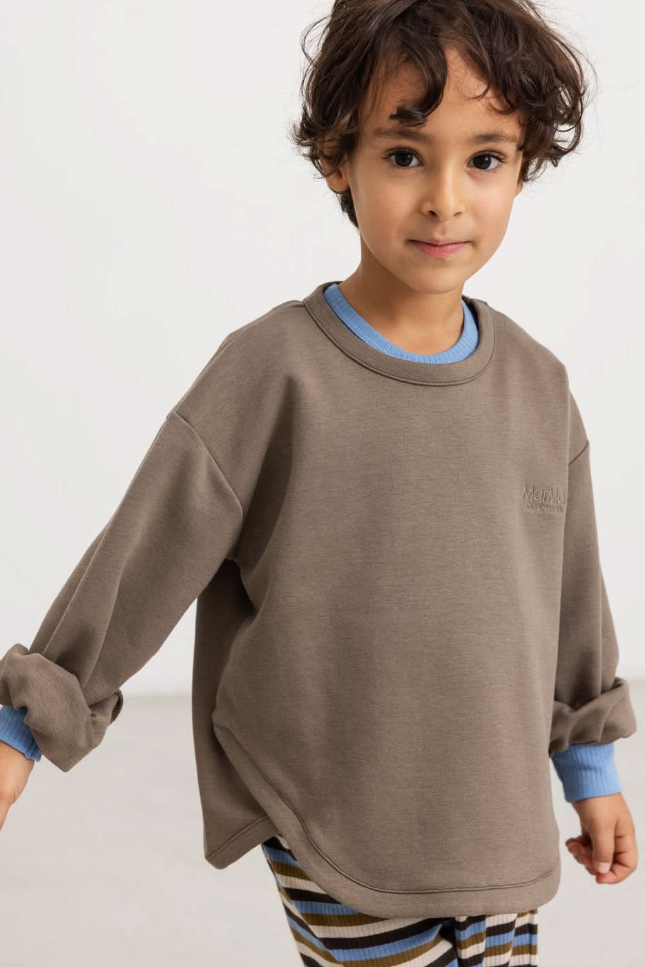 Toan Baby Sweatshirt - Dusty Brown