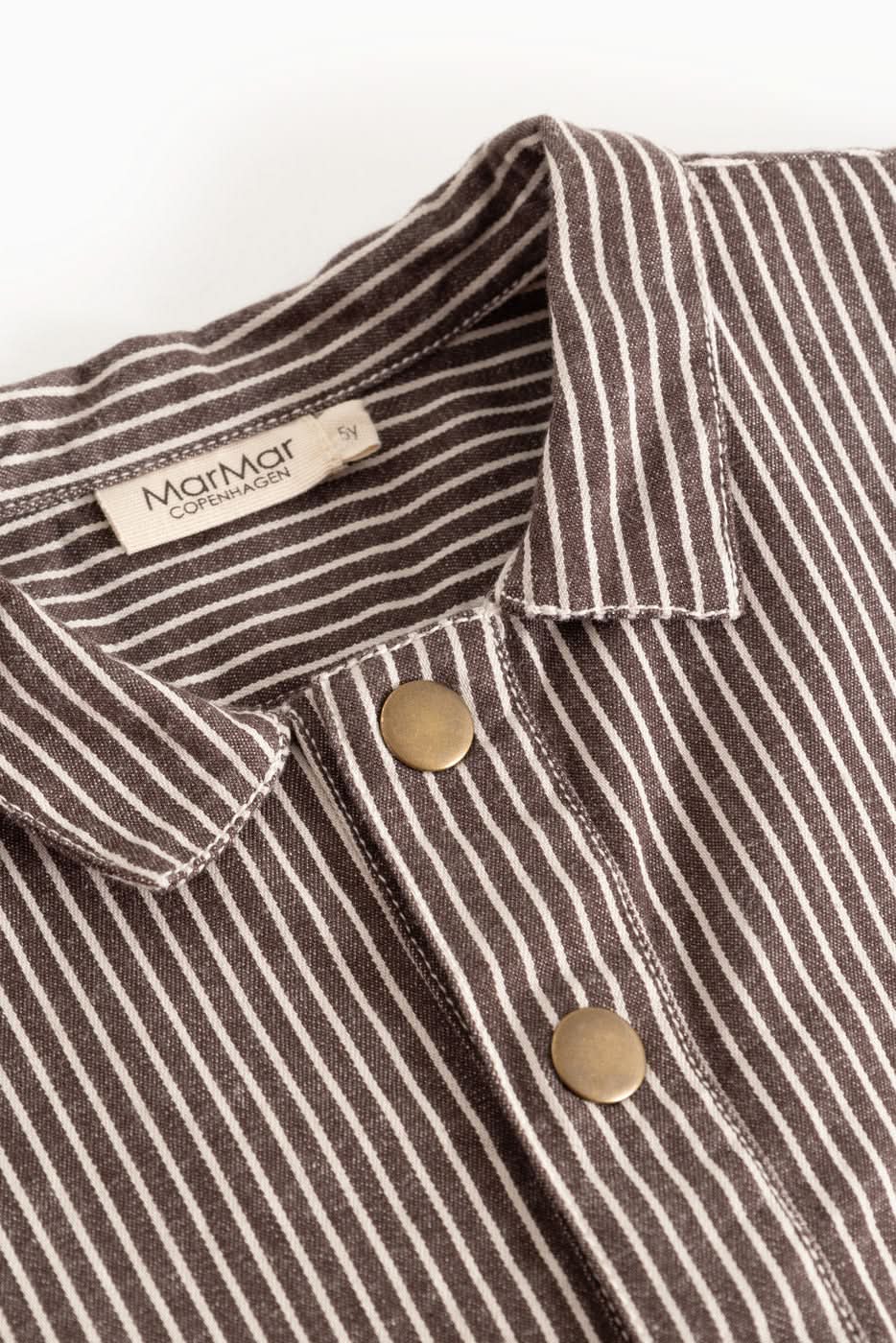 Tovan Shirt - Dark Brownie Stripe