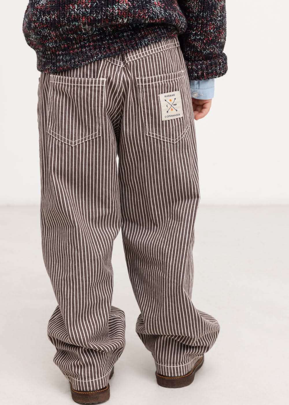 Pando Pants - Dark Brownie Stripe