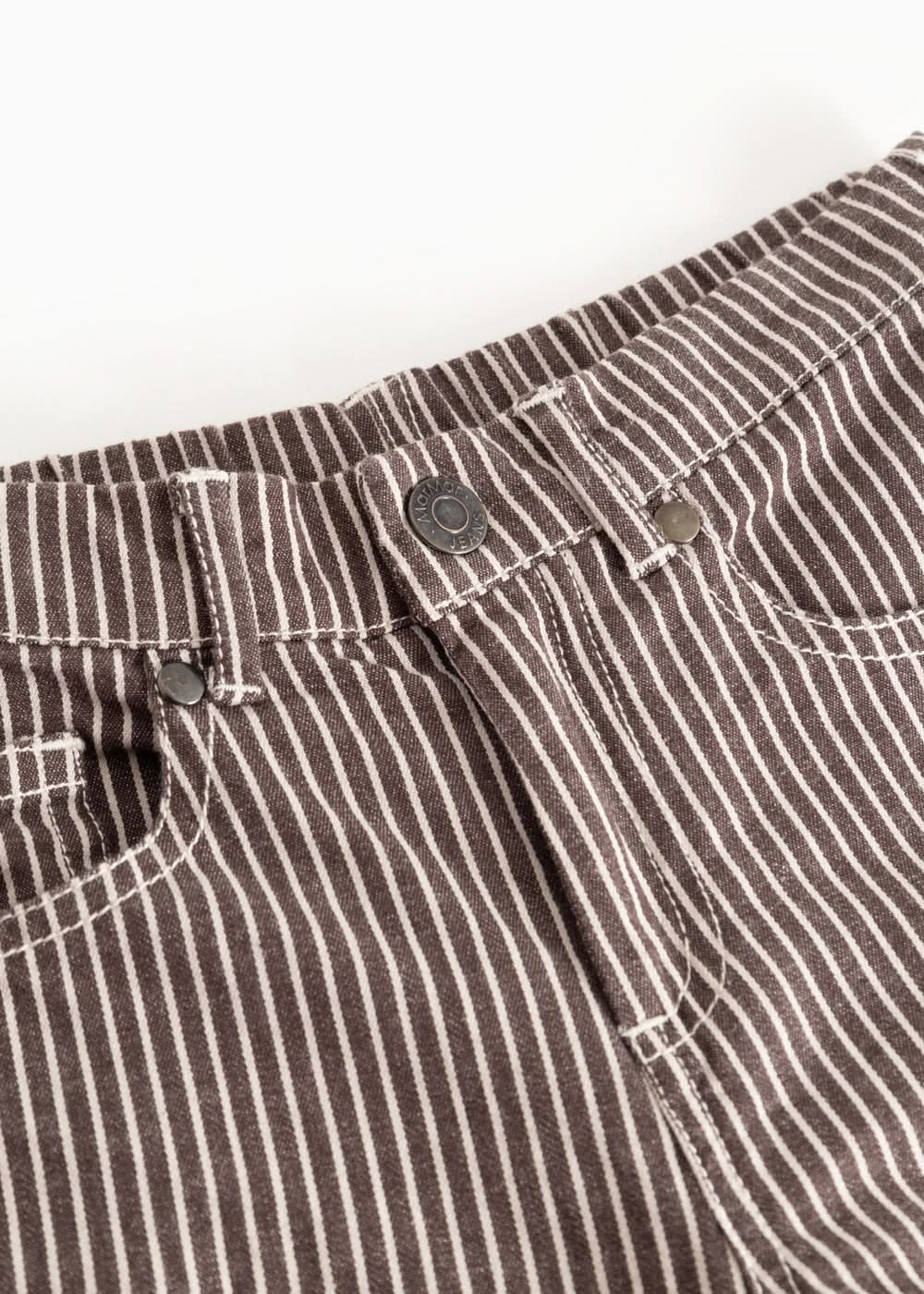 Pando Pants - Dark Brownie Stripe