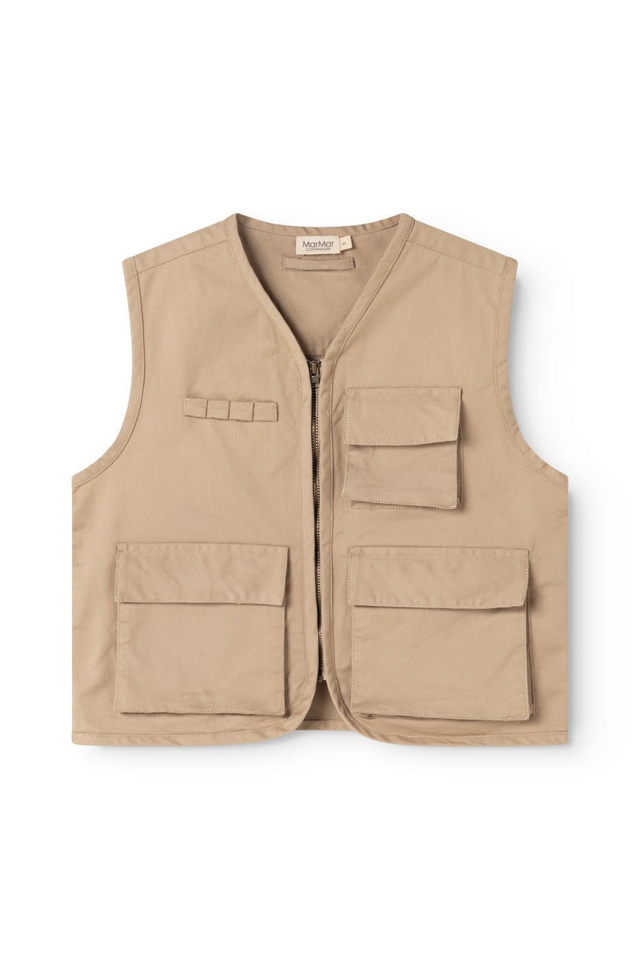 Jarlo Twill Vest - Muddy