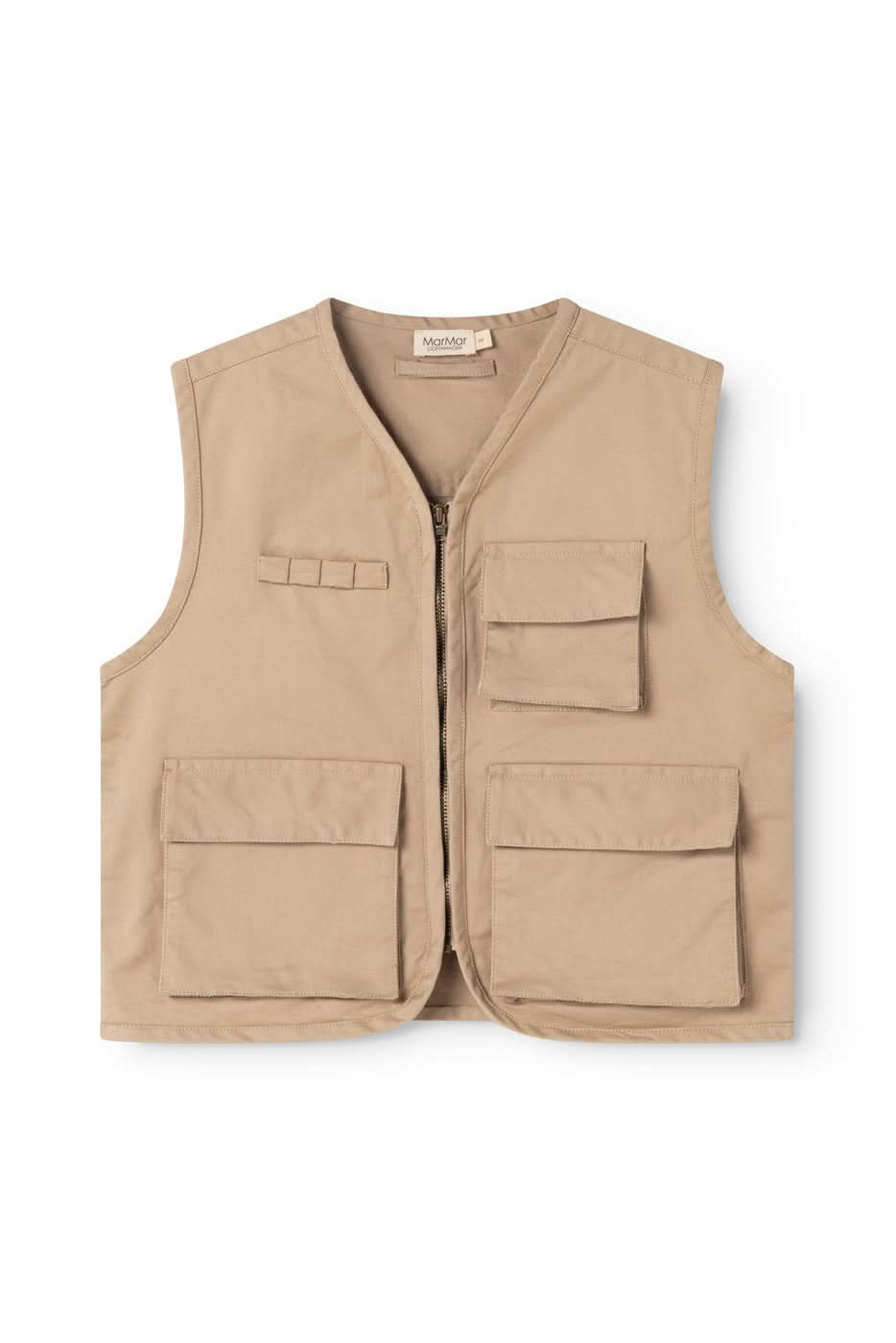 Jarlo Twill Vest - Muddy