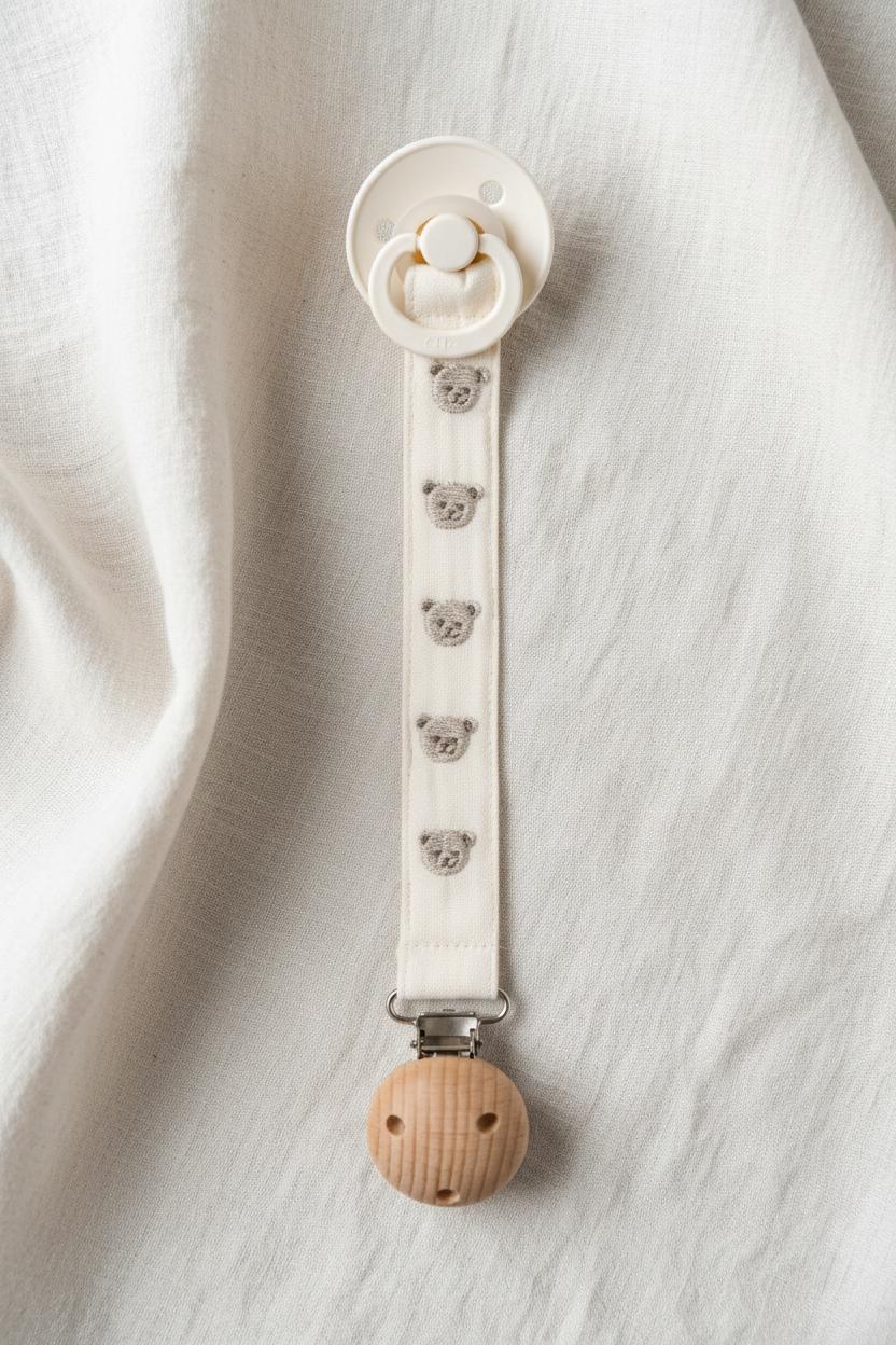 Alo Pacifer Strap - Teddybears