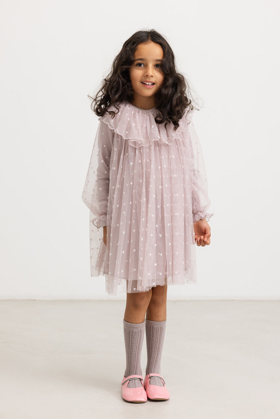 Dera Ballerina Dress - Cloud Gray