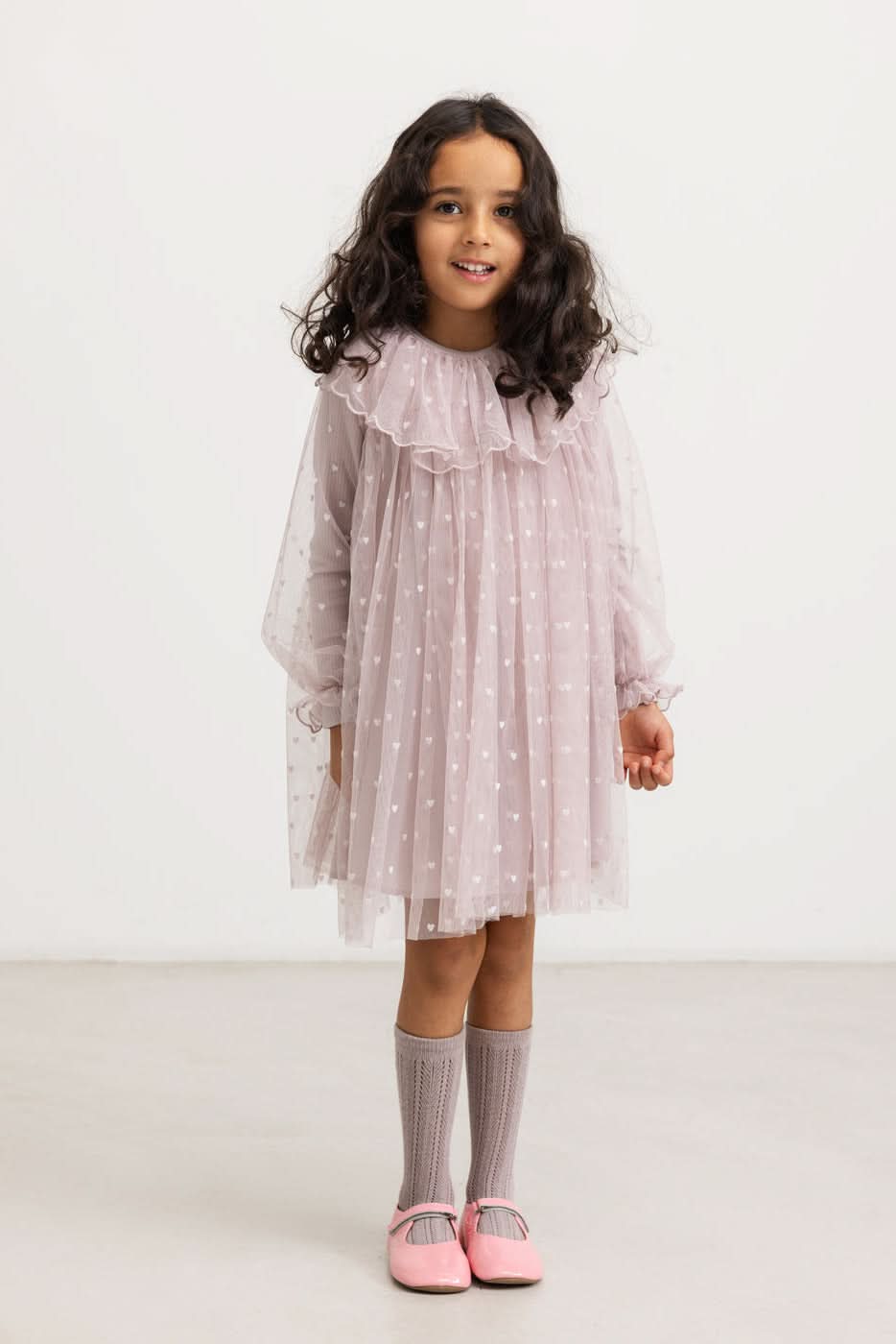 Dera Ballerina Dress - Cloud Gray