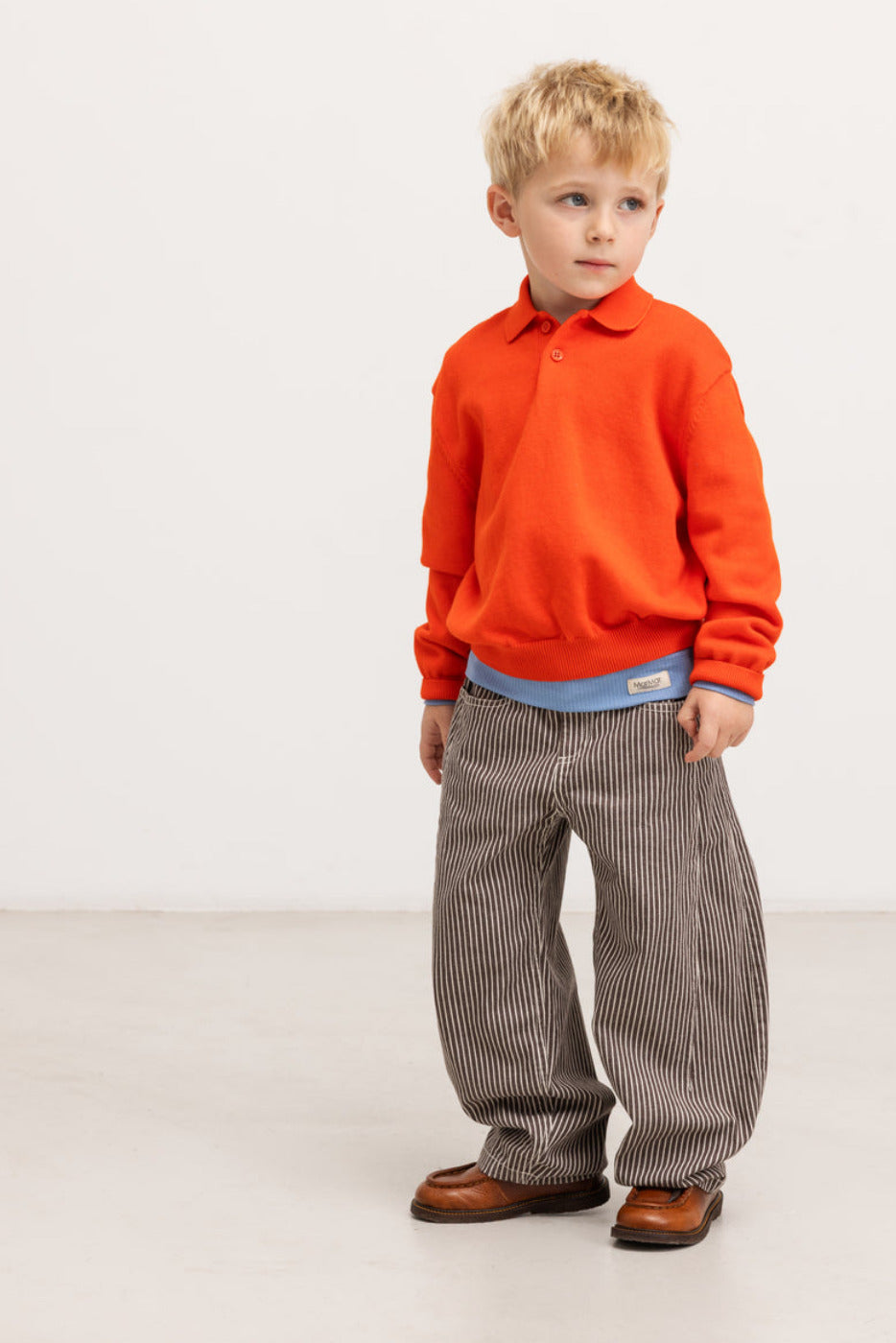 Teno Knit Polo - Grapefruit