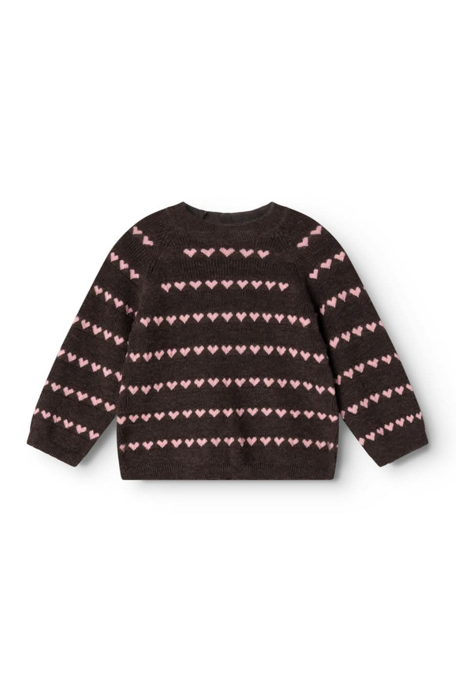 Torin Baby Wool Knit - Rose Frosting Heart
