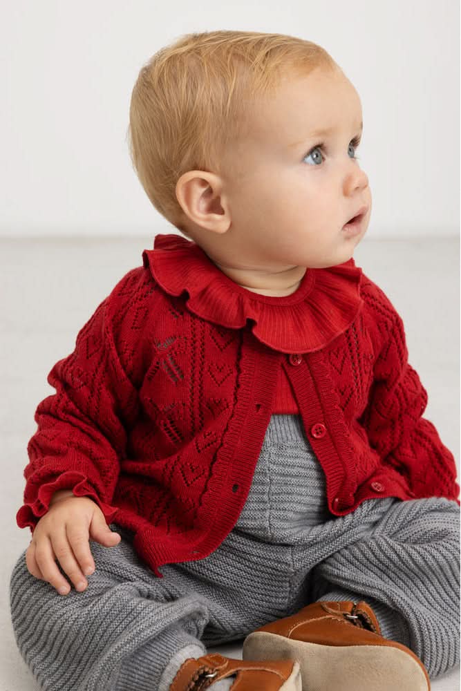 Totti Cardigan - Cherry