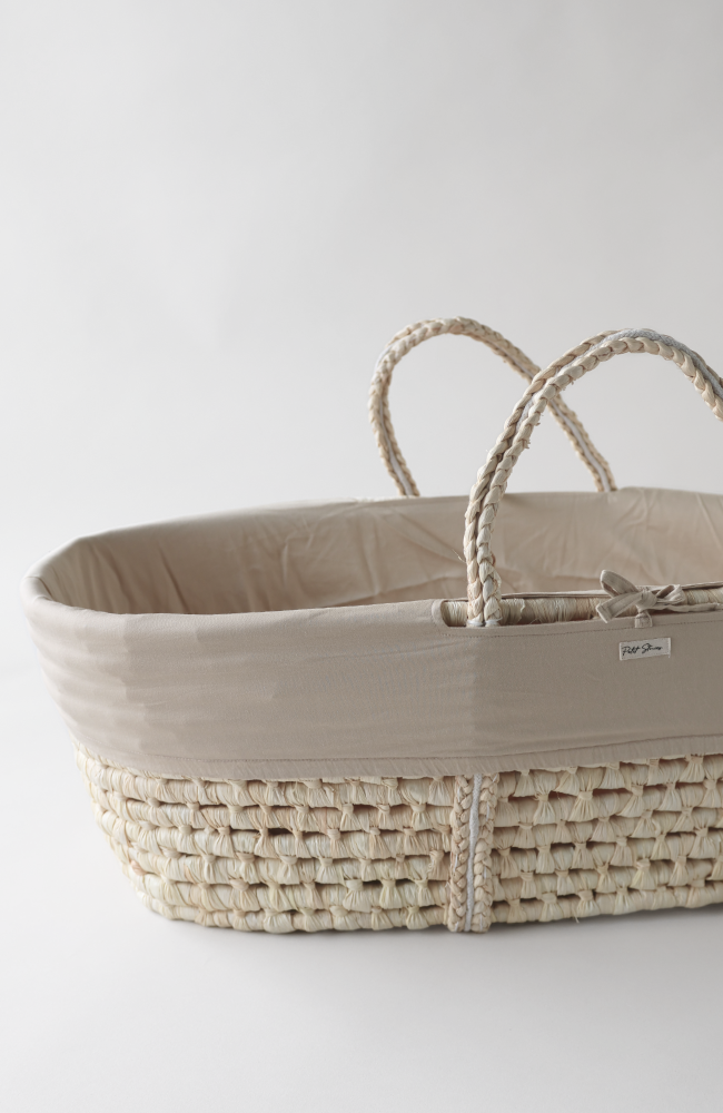 Muslin Moses Bedding - Oat