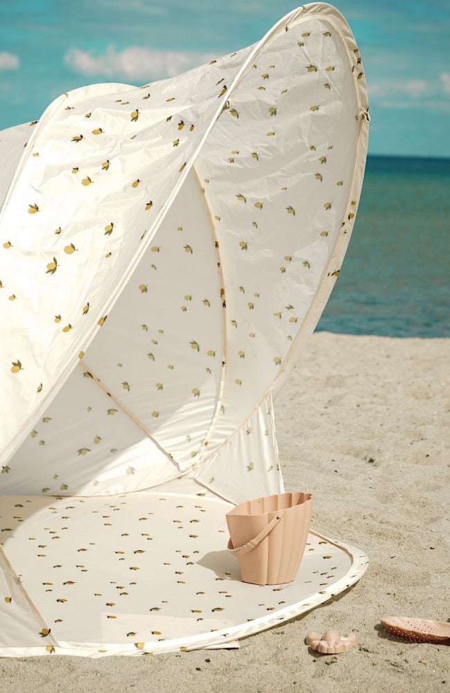 Mini Beach Tent Pop Up Shelter - Lemon