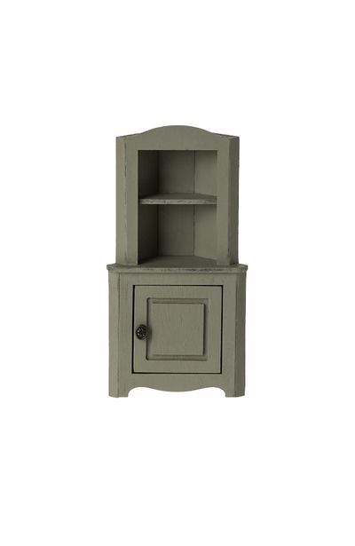 Corner Cabinet, Mouse - Light Green