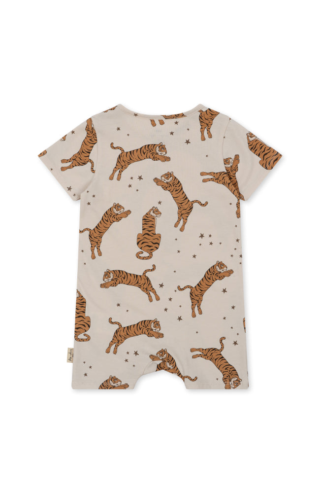 Basic Romper - Tiger Sand