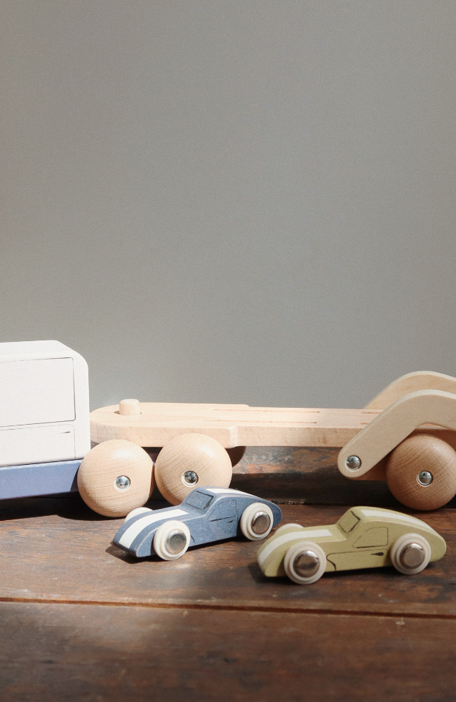 Bílaburðartæki úr tré - Fjölnota