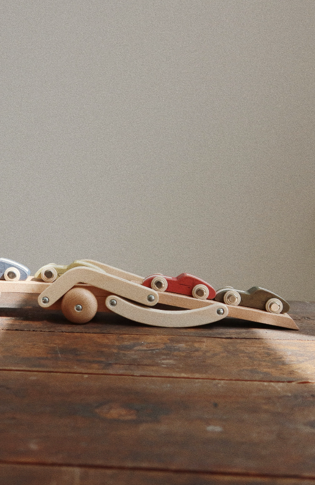 Bílaburðartæki úr tré - Fjölnota