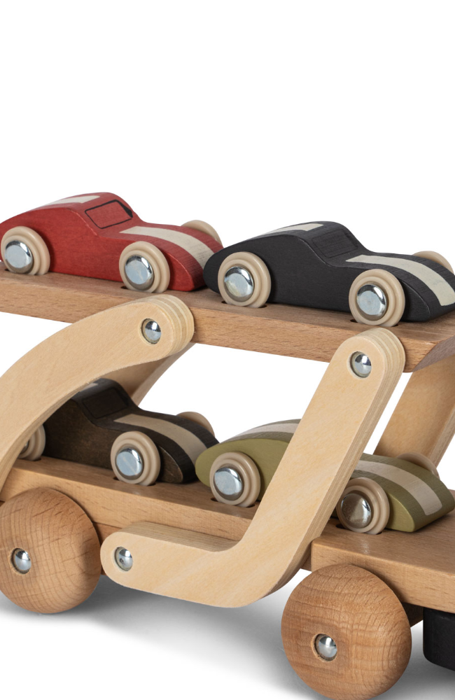 Bílaburðartæki úr tré - Fjölnota