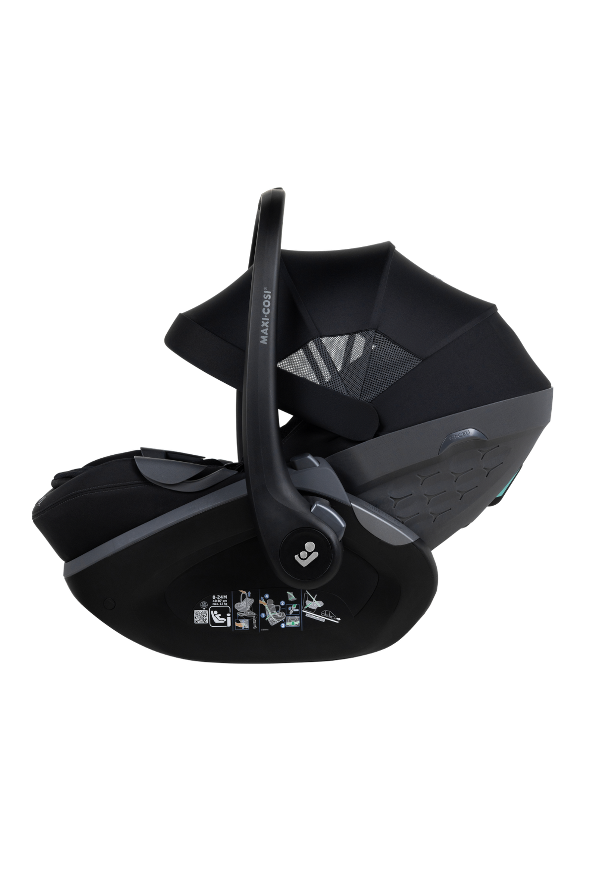 Pebble Slide Pro Car Seat - Space Black