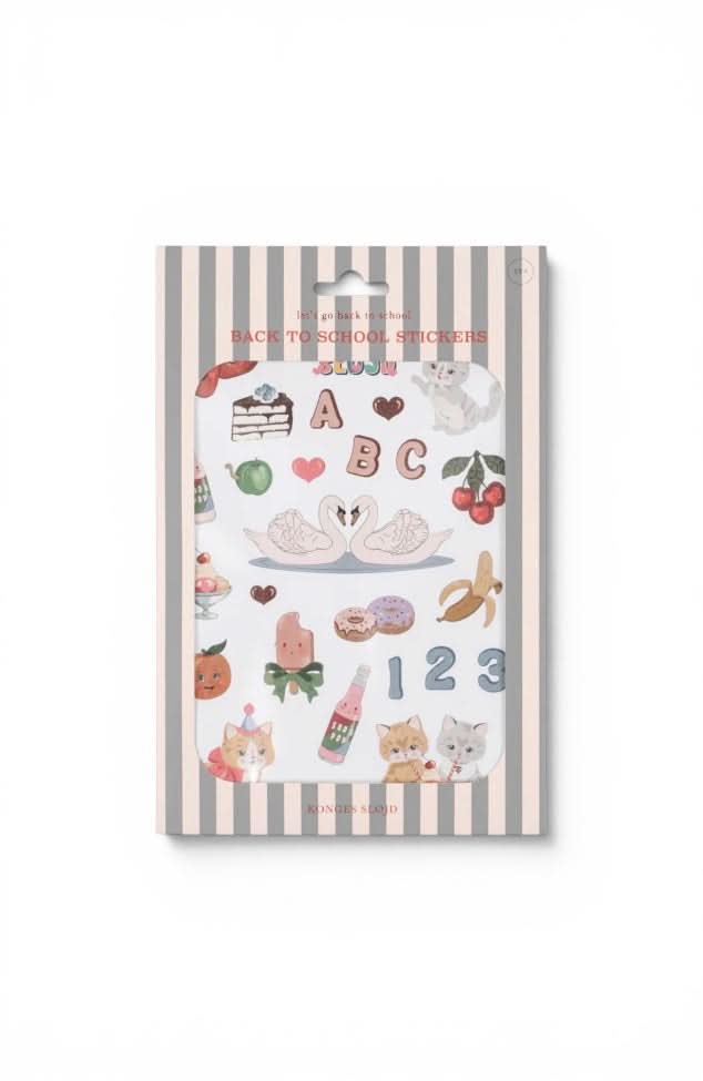 Back To School Stickers - Swan