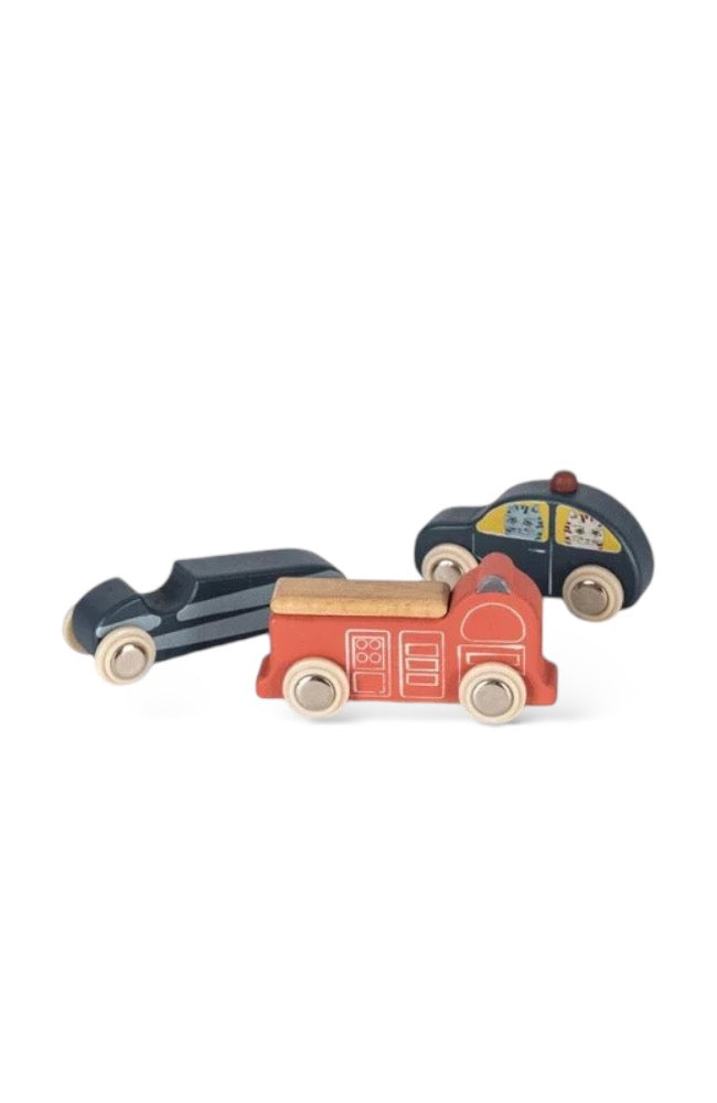 Wooden Mini Cars - Multi