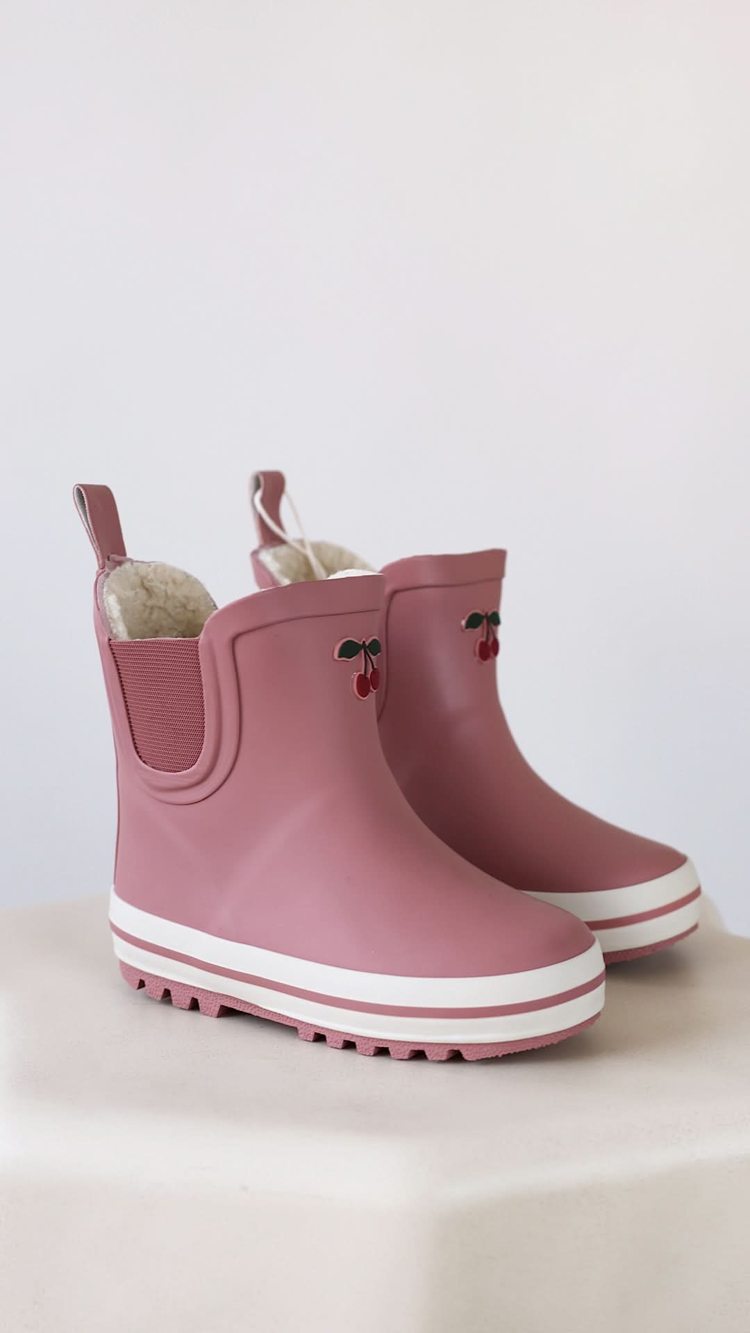 Roi Rain Boot Low - Cameo Rose (Fóðruð)