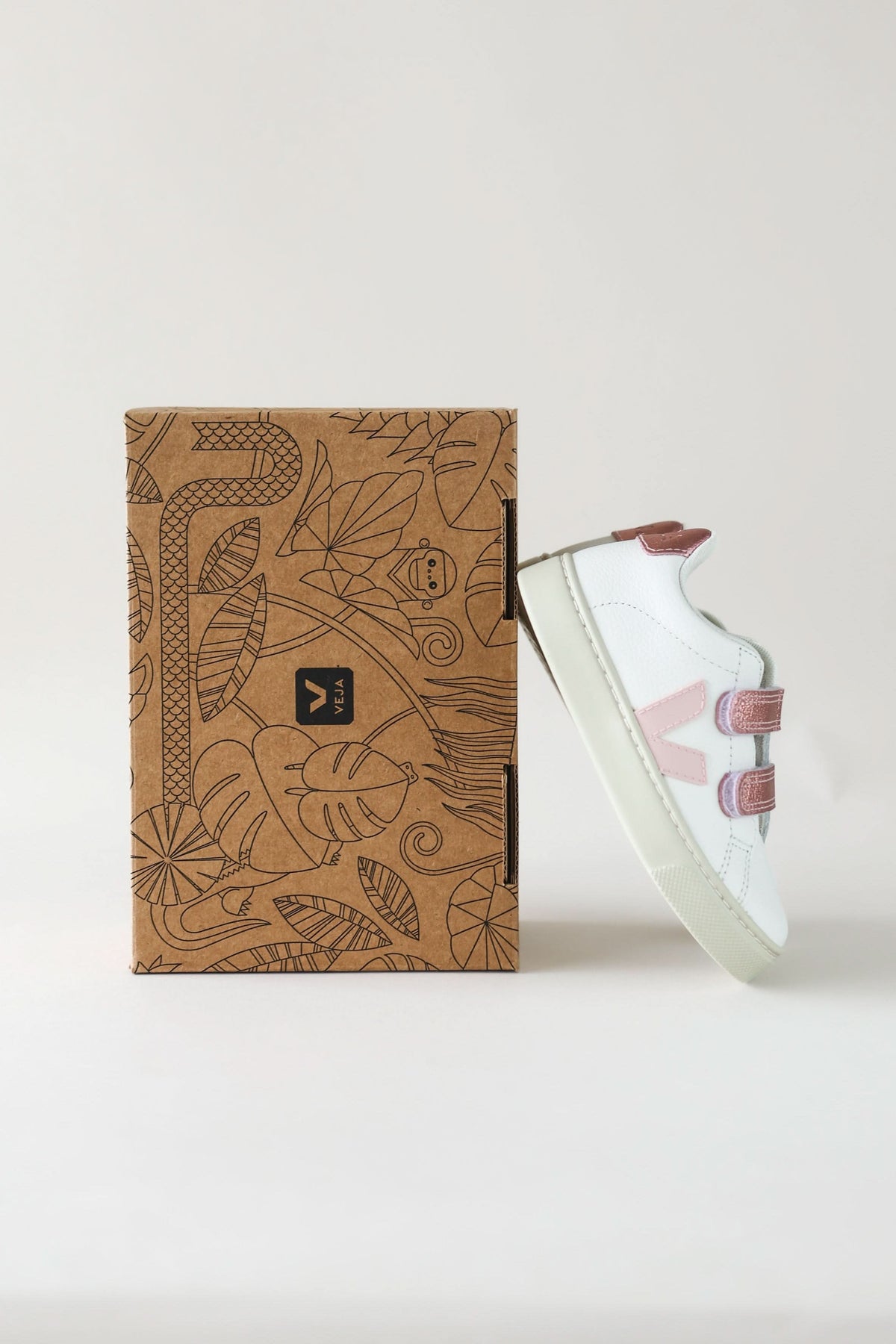 Espelar Leather - White/Petale/Necre