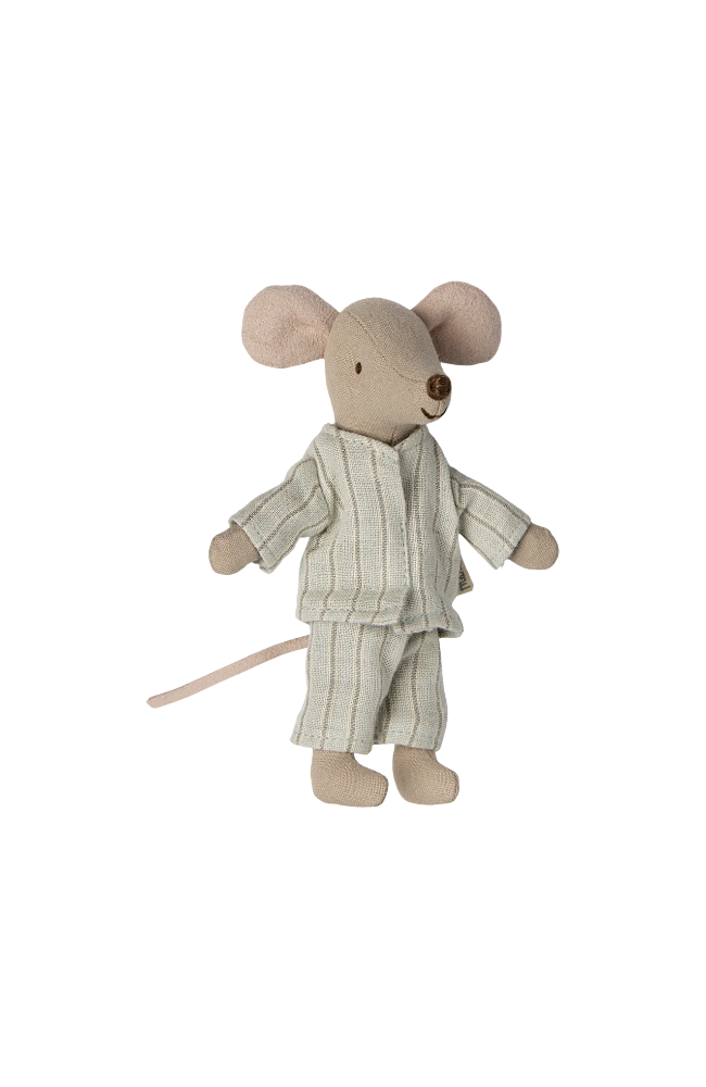 Big Brother Mouse In Matchbox - Light Blue