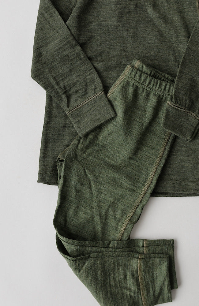 Ullar Leggings - Moss Green / Limited