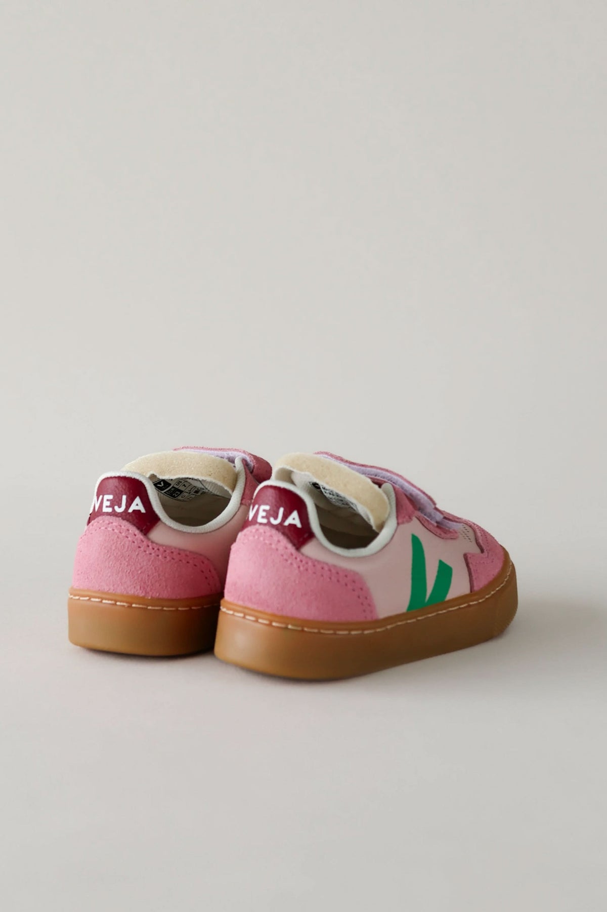 V90 Leather Sneakers - Petale / Mary / Natural