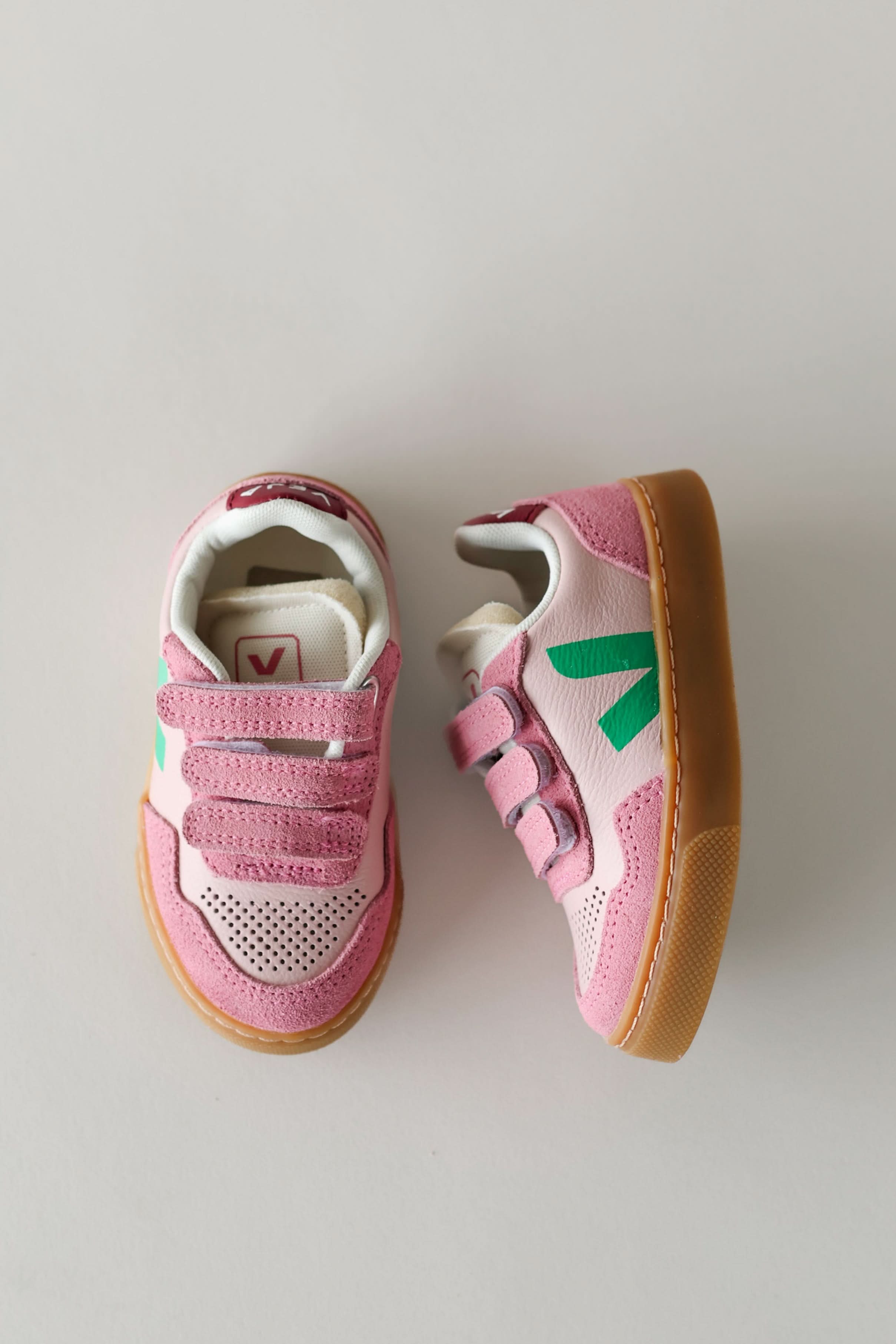 V90 Leather Sneakers - Petale / Mary / Natural