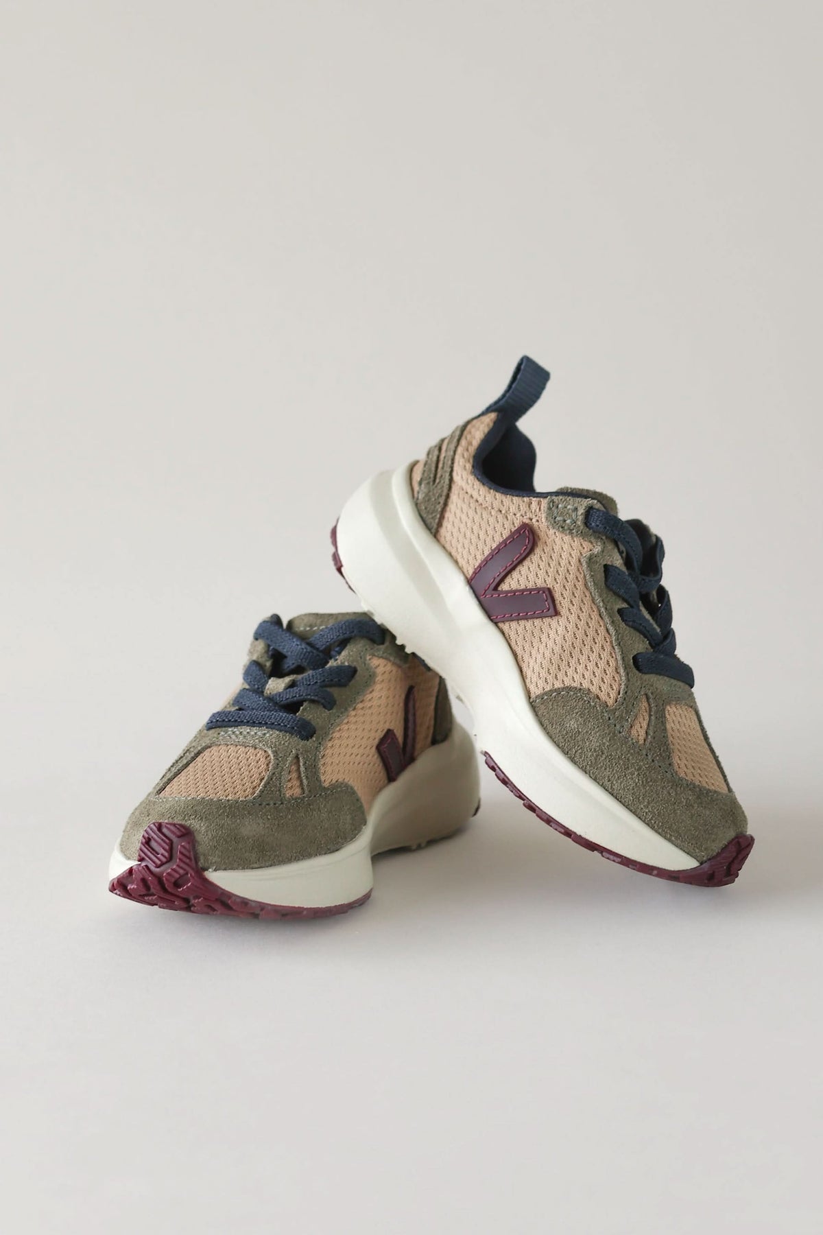 Bonpoint x Veja Canary Fabric Sneakers - Sahara Amarante