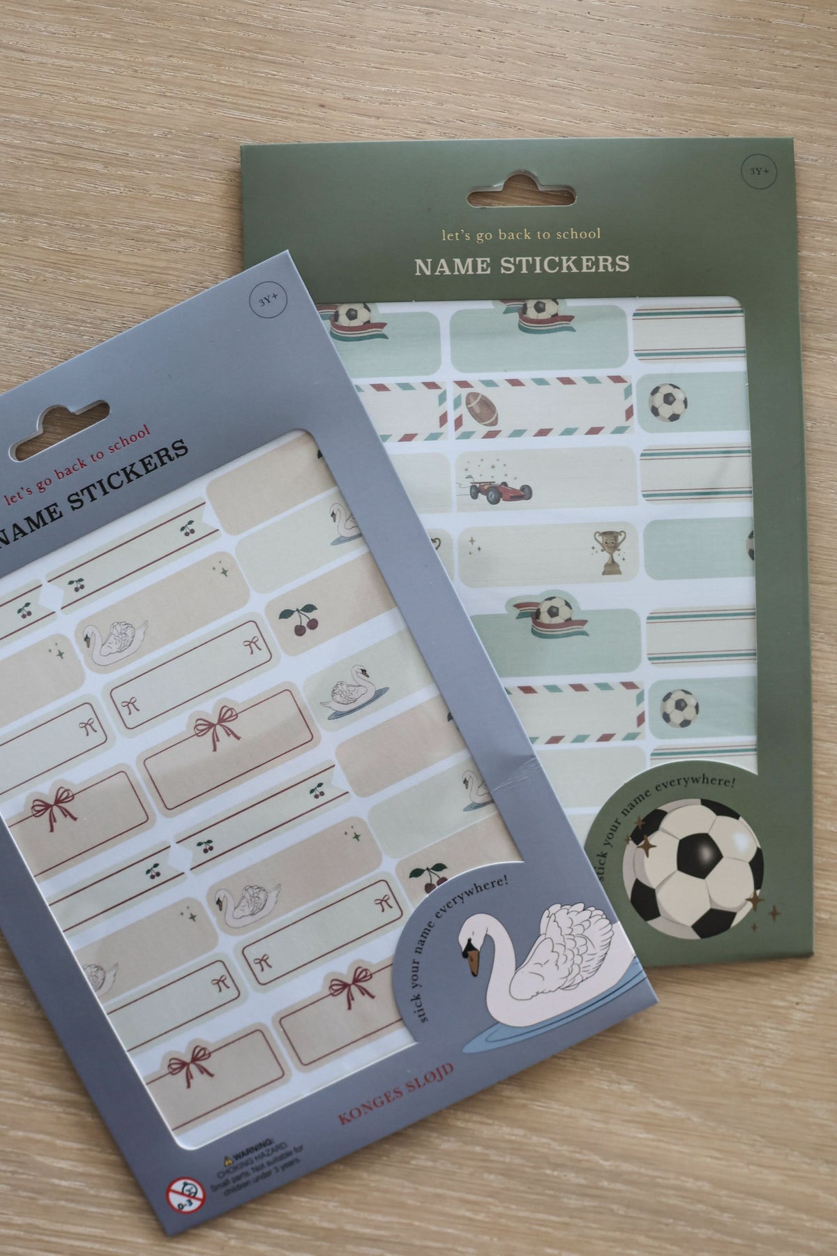 Name Stickers 60 pcs - Kick It