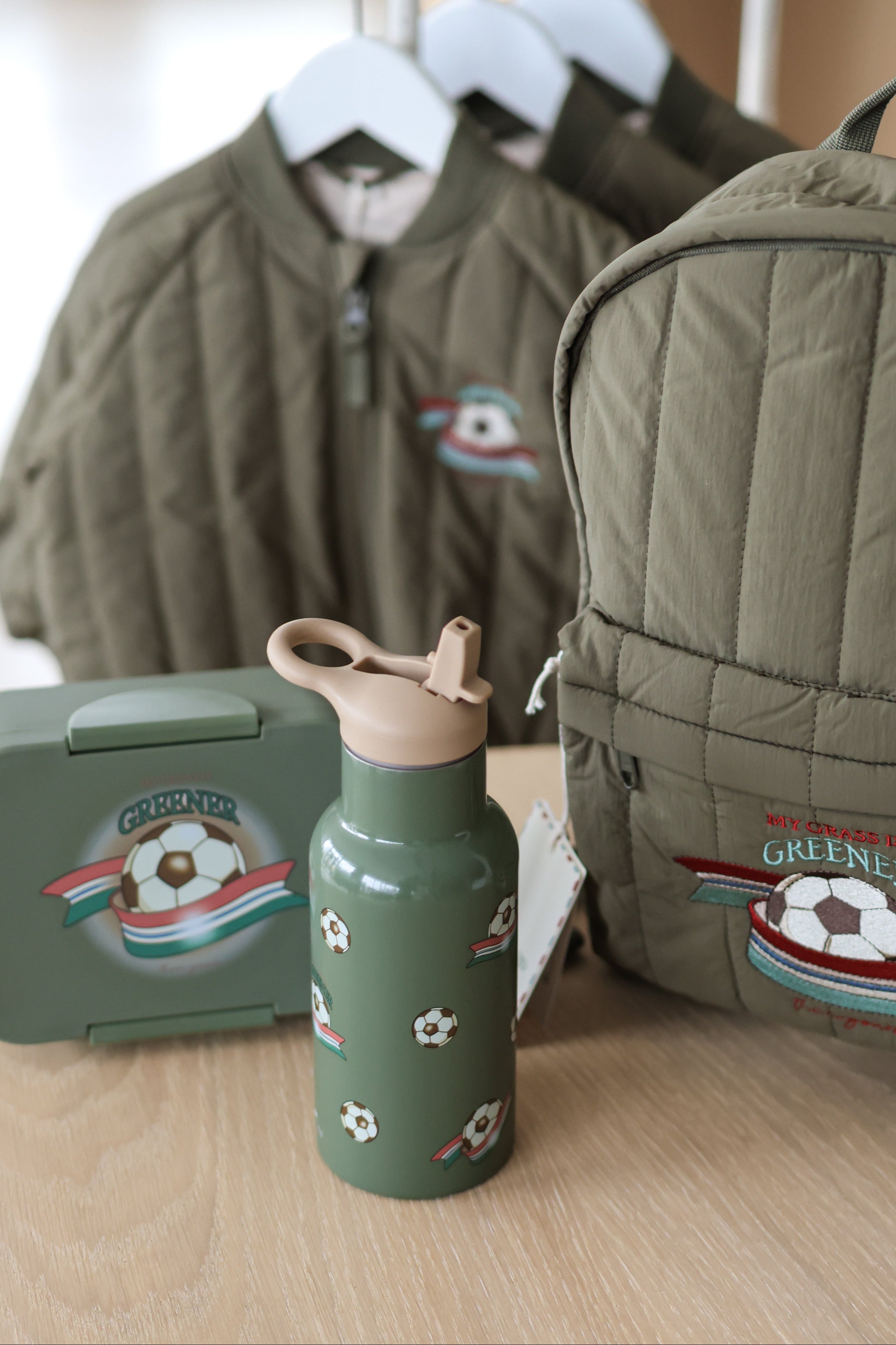 Thermo Bottle - Green/Kick It