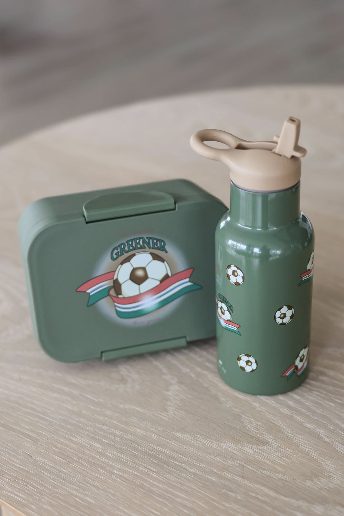 Lunch Box - Green/Kick It