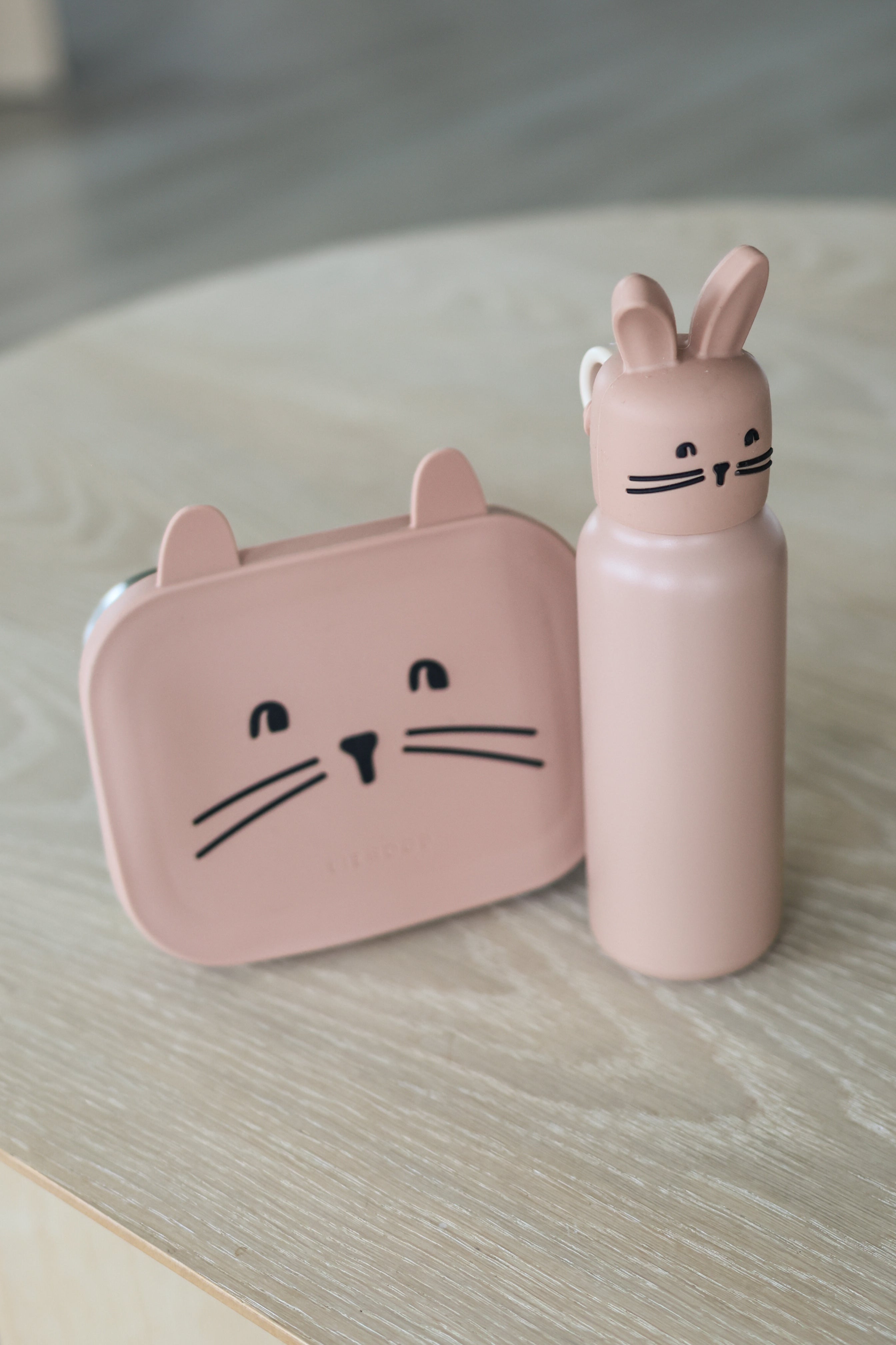 Falk Water Bottle w Rabbit Lid 350 ml - Pale Tuscany