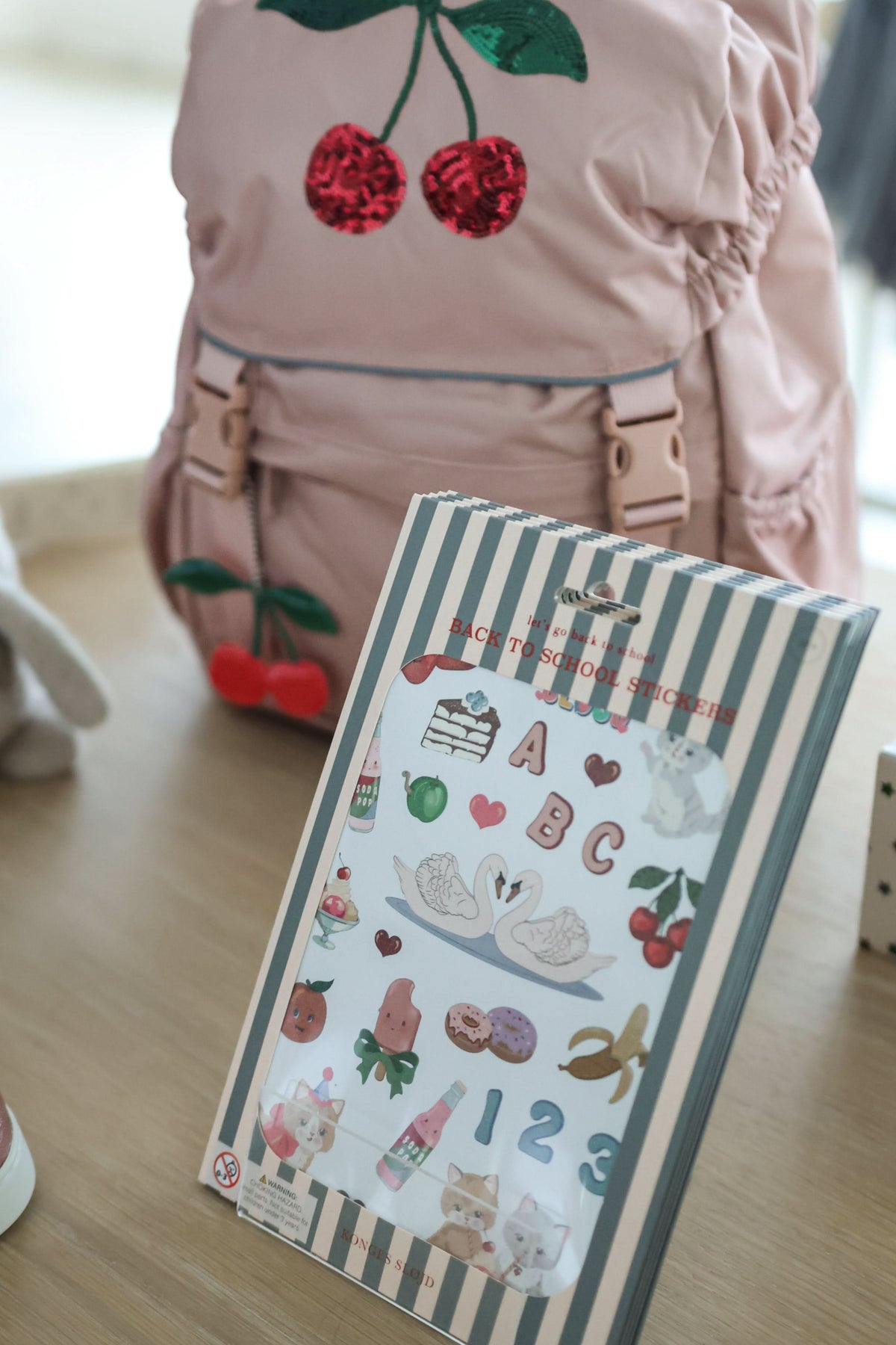 Back To School Stickers - Swan