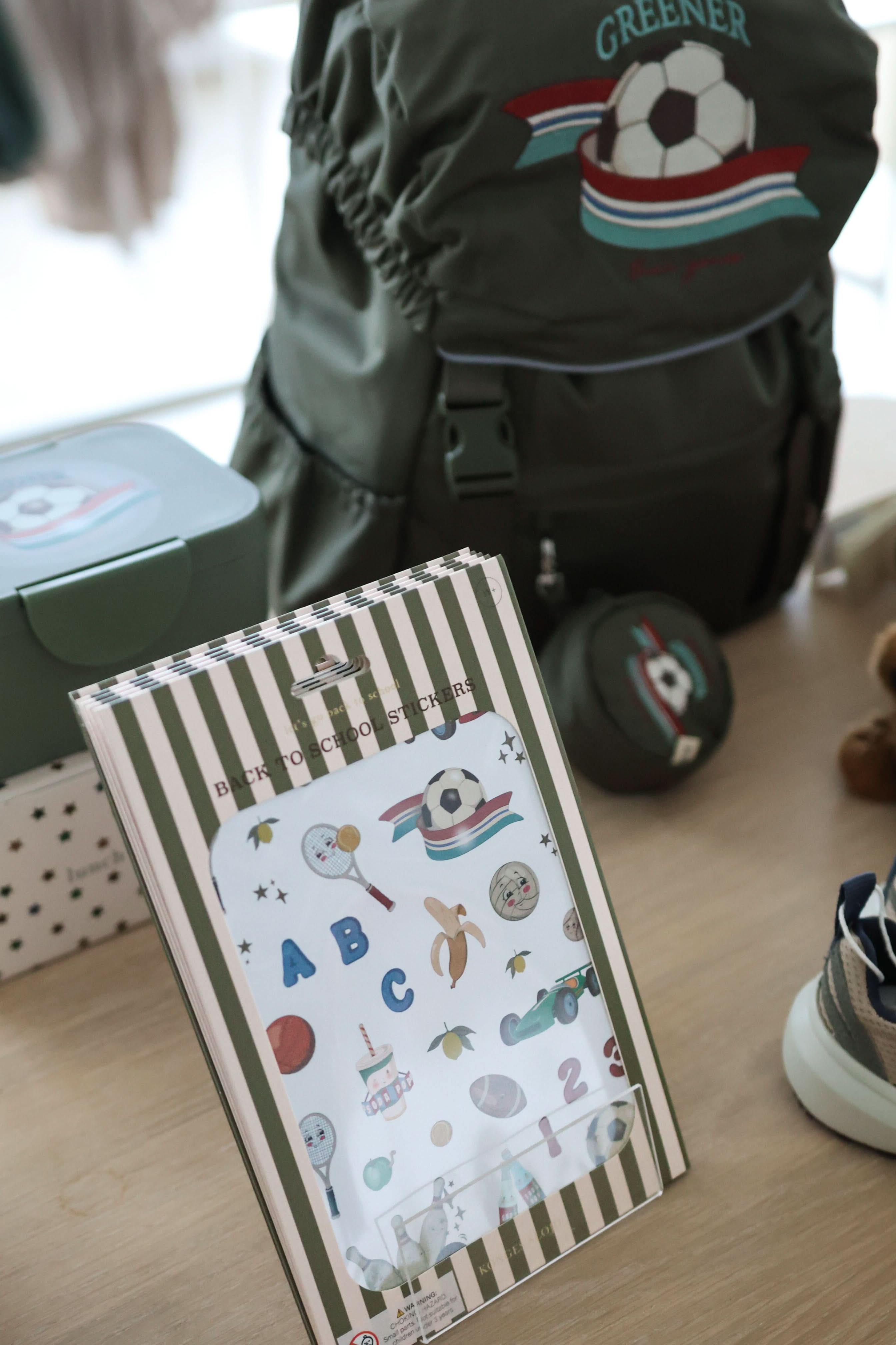 Back To School Stickers - Kick It