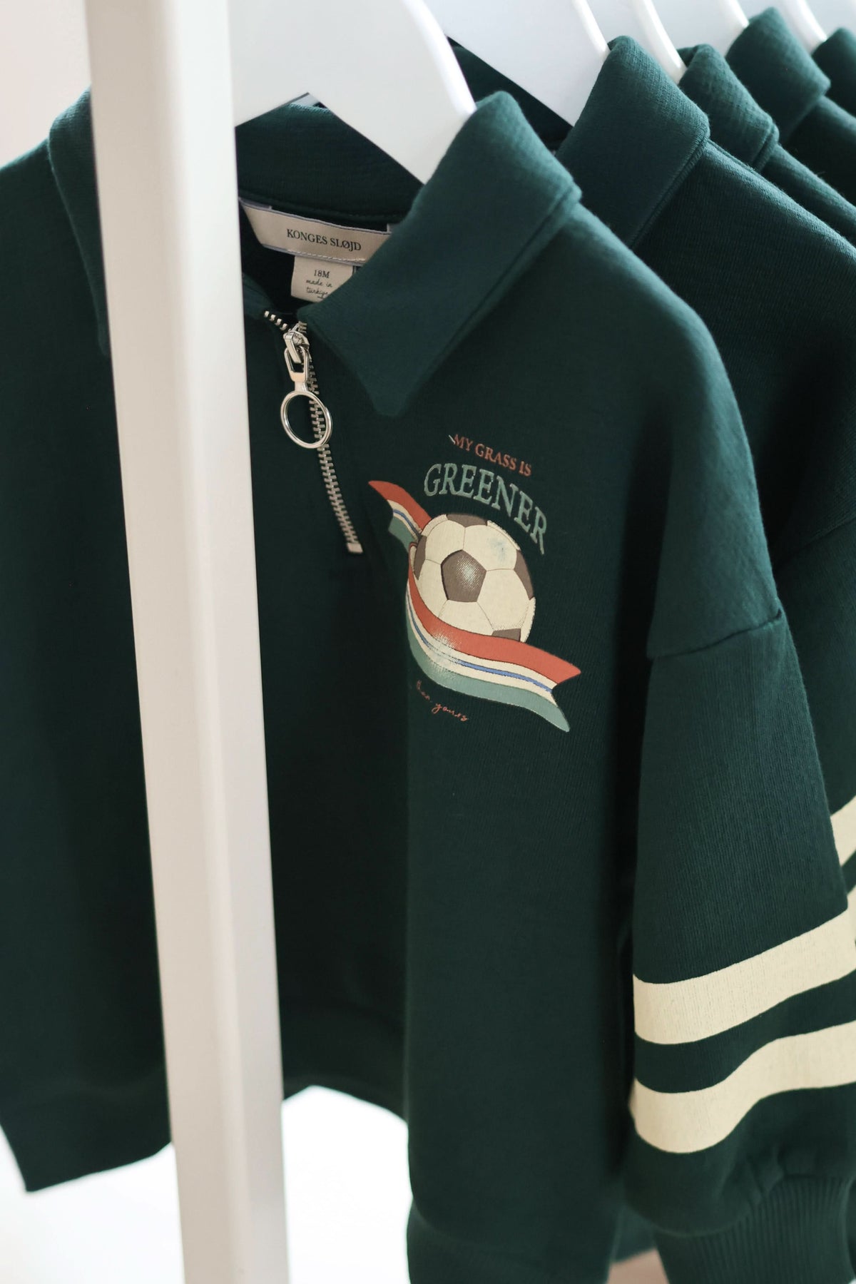 Loupy Half Zip Polo - Pine Grove
