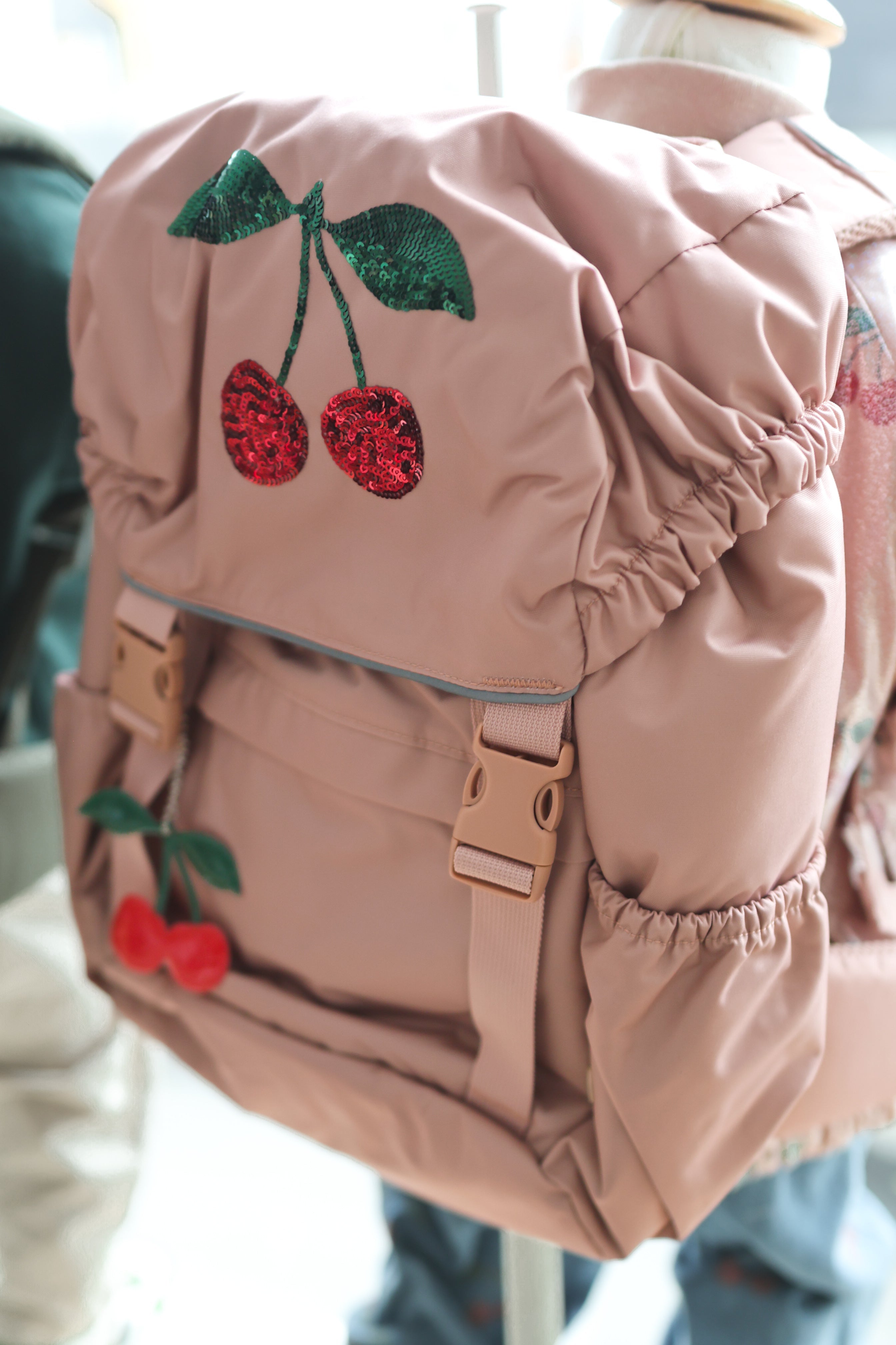 Clover Schoolbag - Cherry