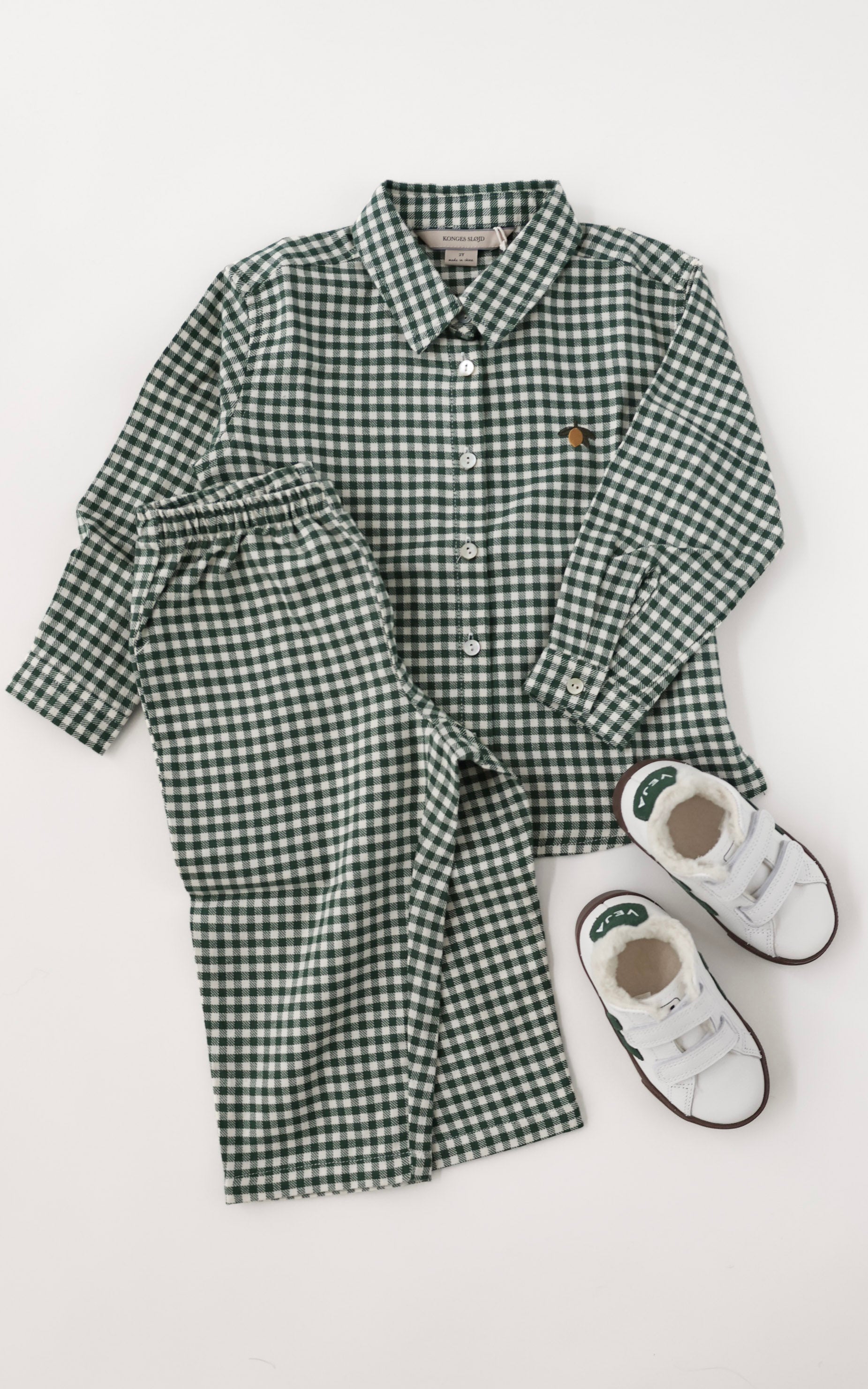 Foret Pants - Green Check