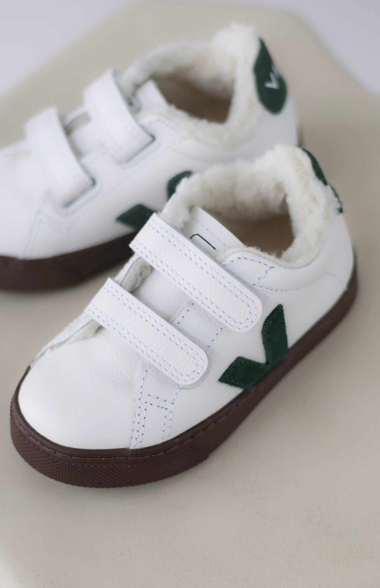 Leather Esplar - White/Cyprus/Bark