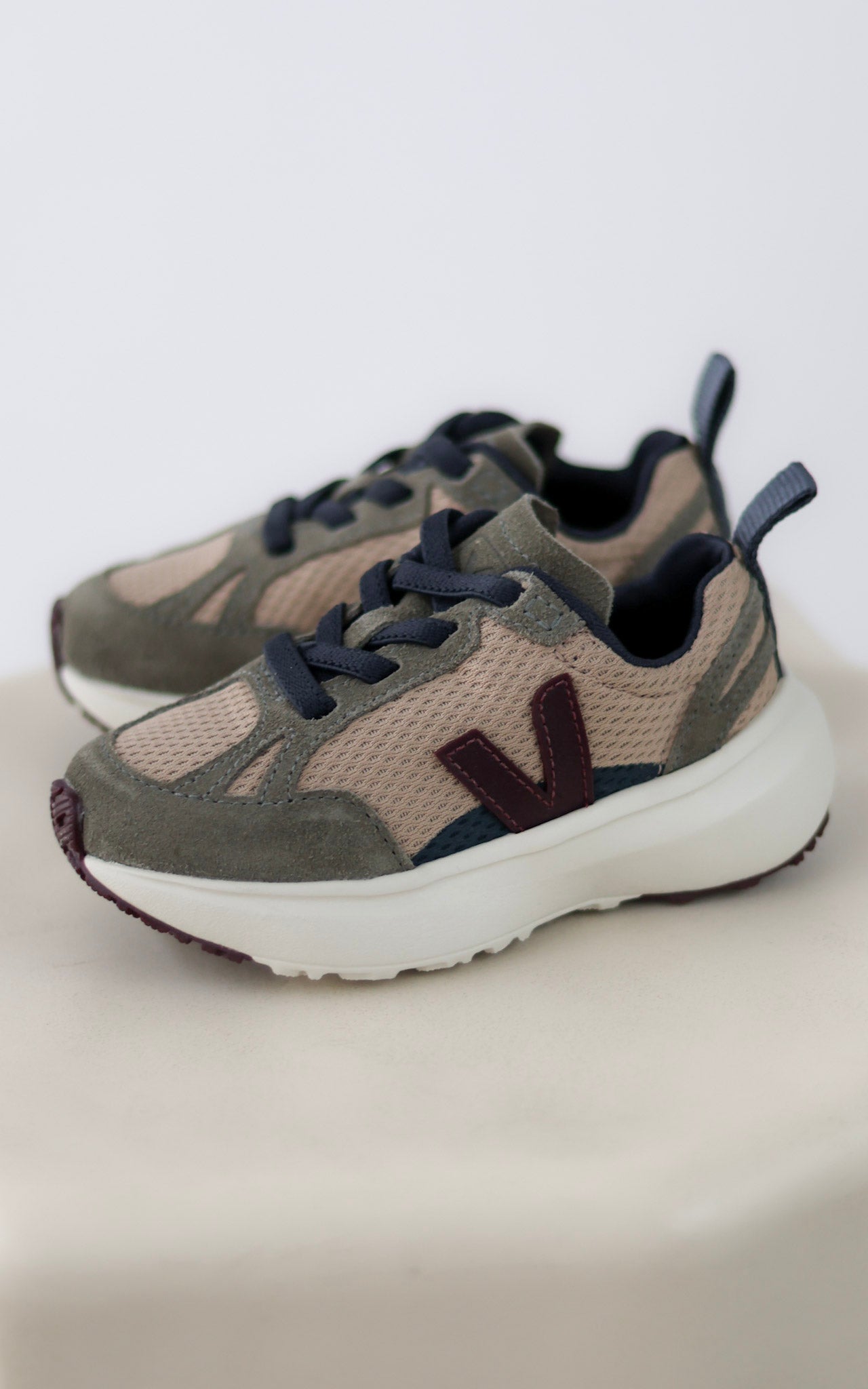 Bonpoint x Veja Canary Fabric Sneakers - Beige