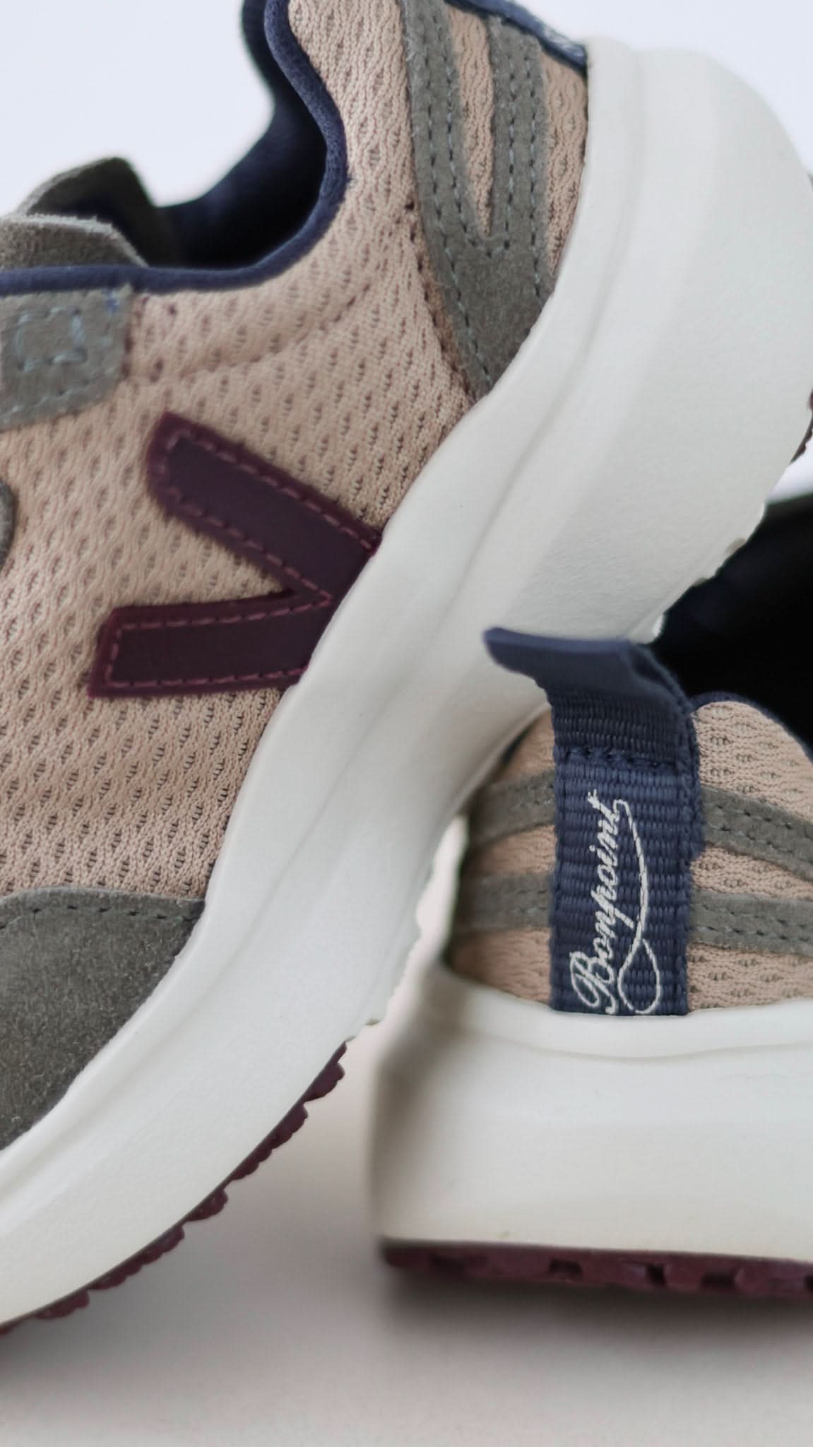 Bonpoint x Veja Canary Fabric Sneakers - Sahara Amarante
