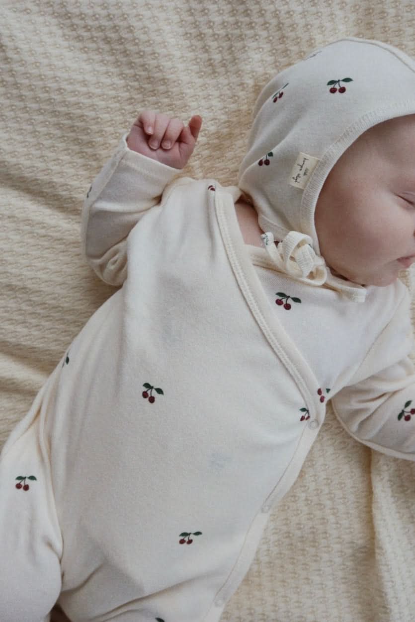 Newborn Onesie - Cherry