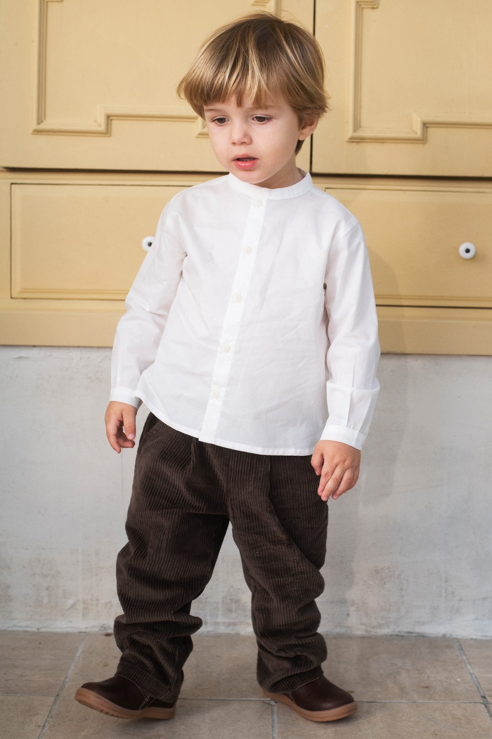 Pleat Pants - Earth