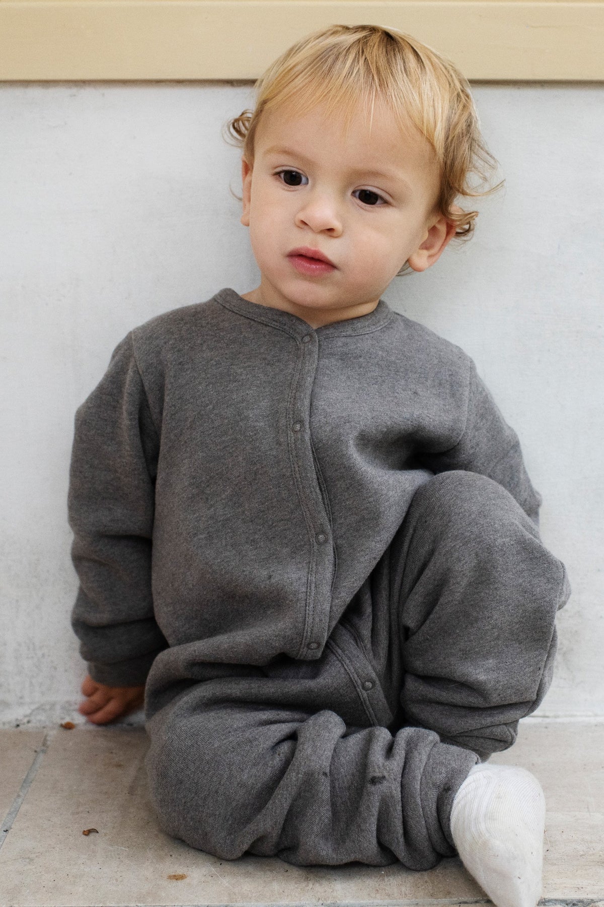 Baby Sweat Suit - Soil