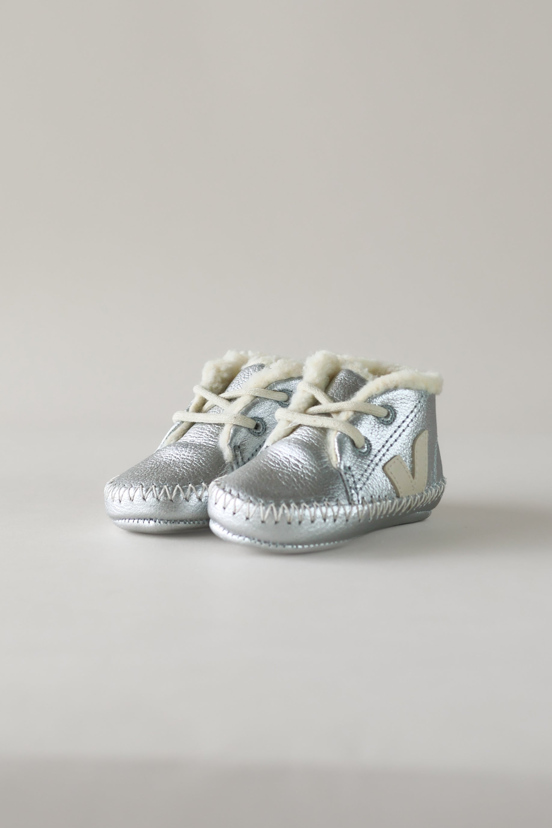 Baby Light ZZ Suede - Silver/Pierre