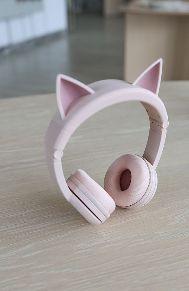 BuddyPhones - Ears Cat Rose