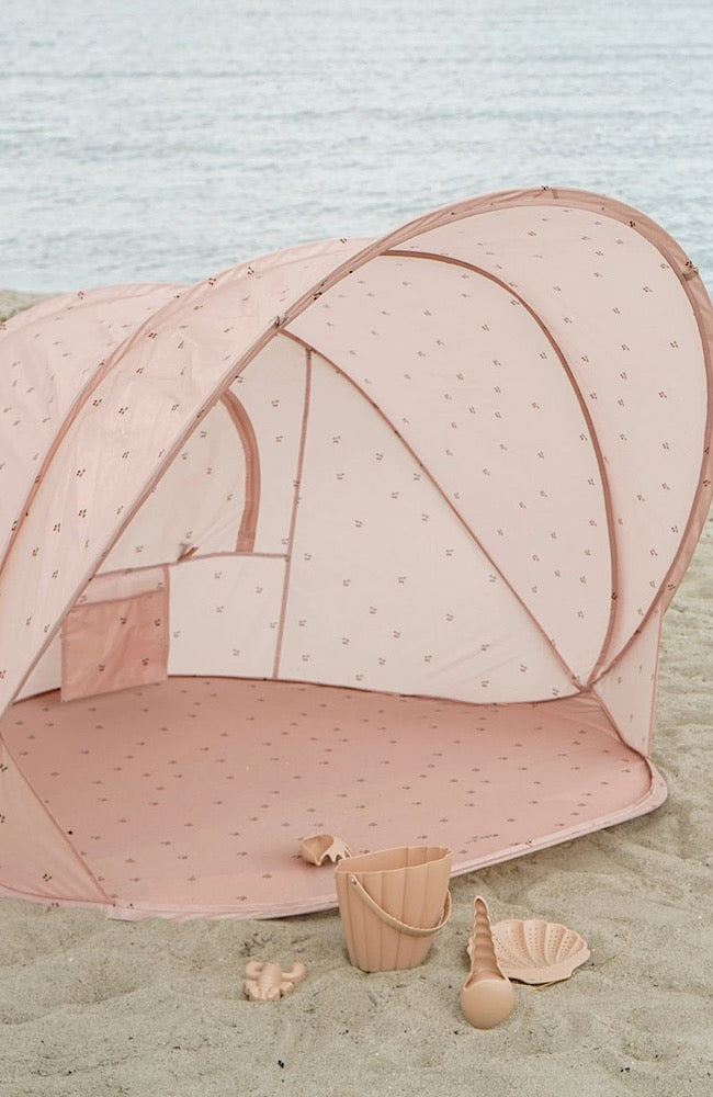Mini Beach Tent Pop Up Shelter - Cherry