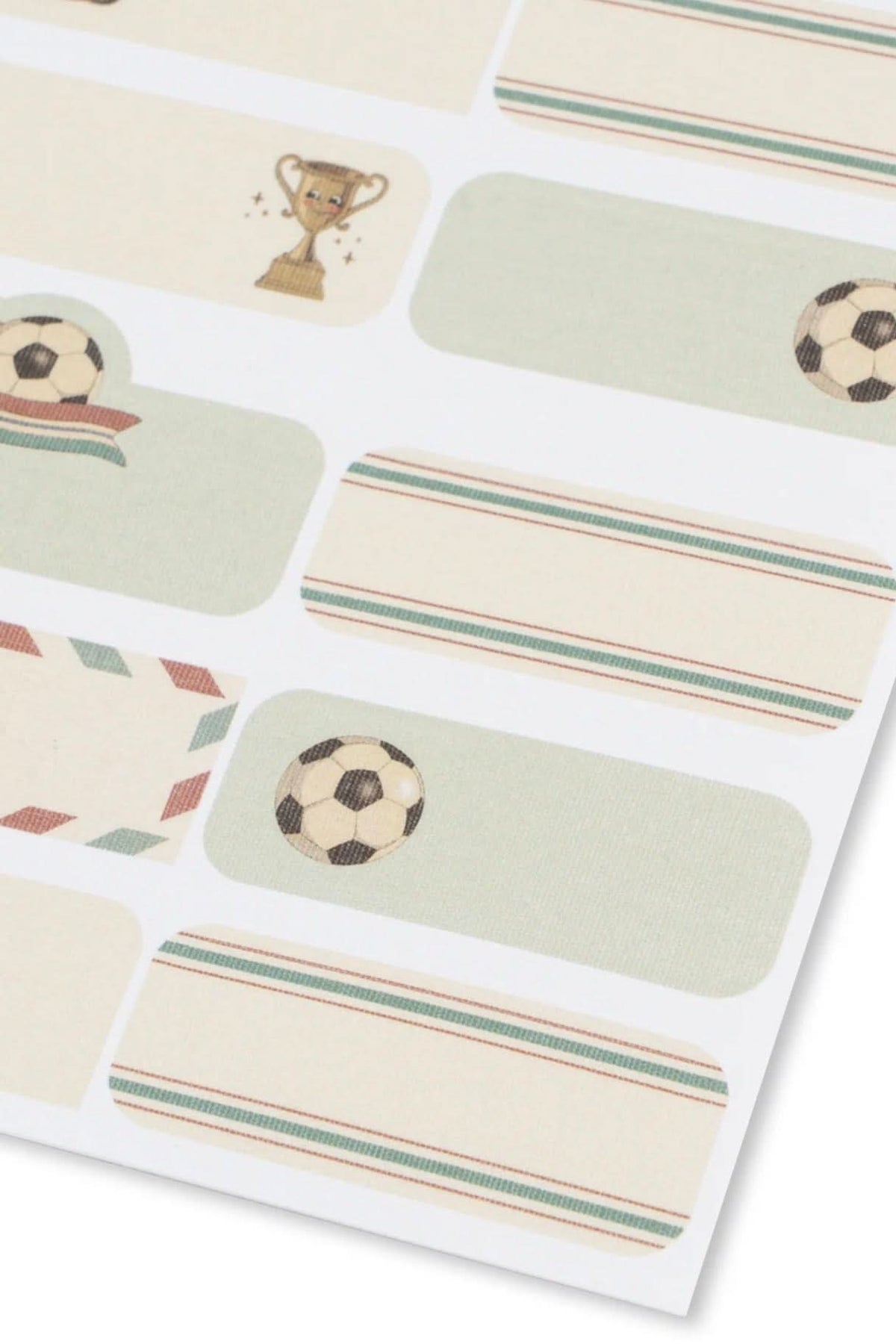 Name Stickers 60 pcs - Kick It