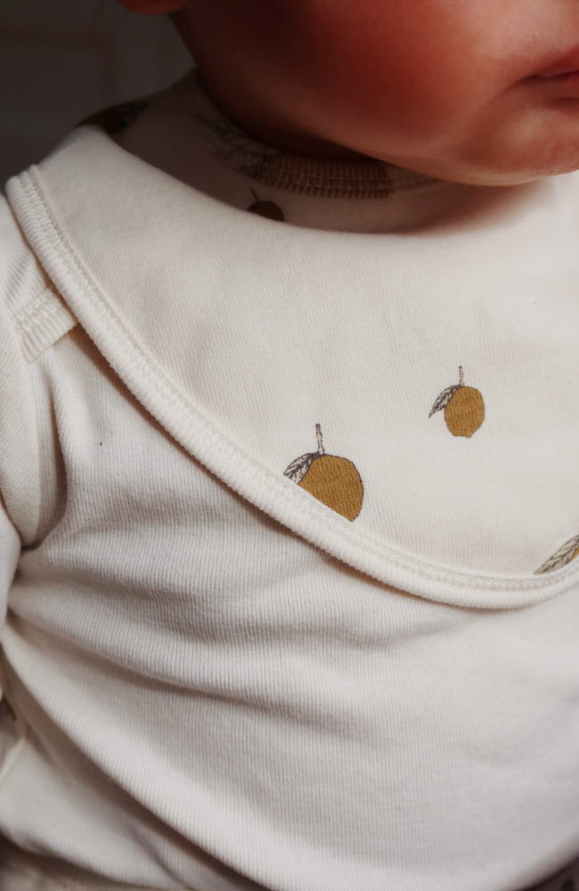 2 Pack Basic Bibs - Lemon