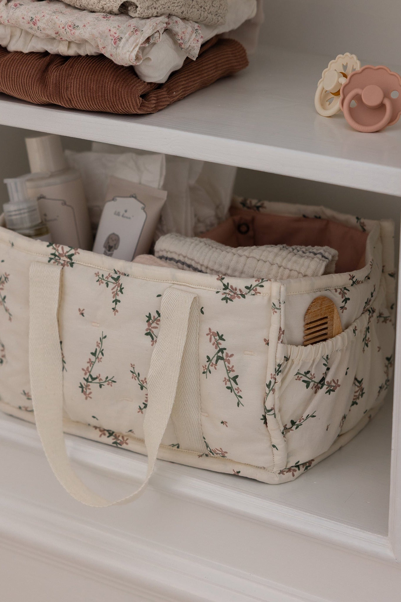 Diaper Caddy - Powder Blossom